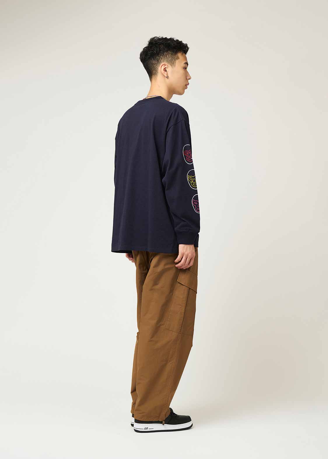 Rib Big Silhouette Long Sleeve Tee (Lucharyman 2) - Image 9
