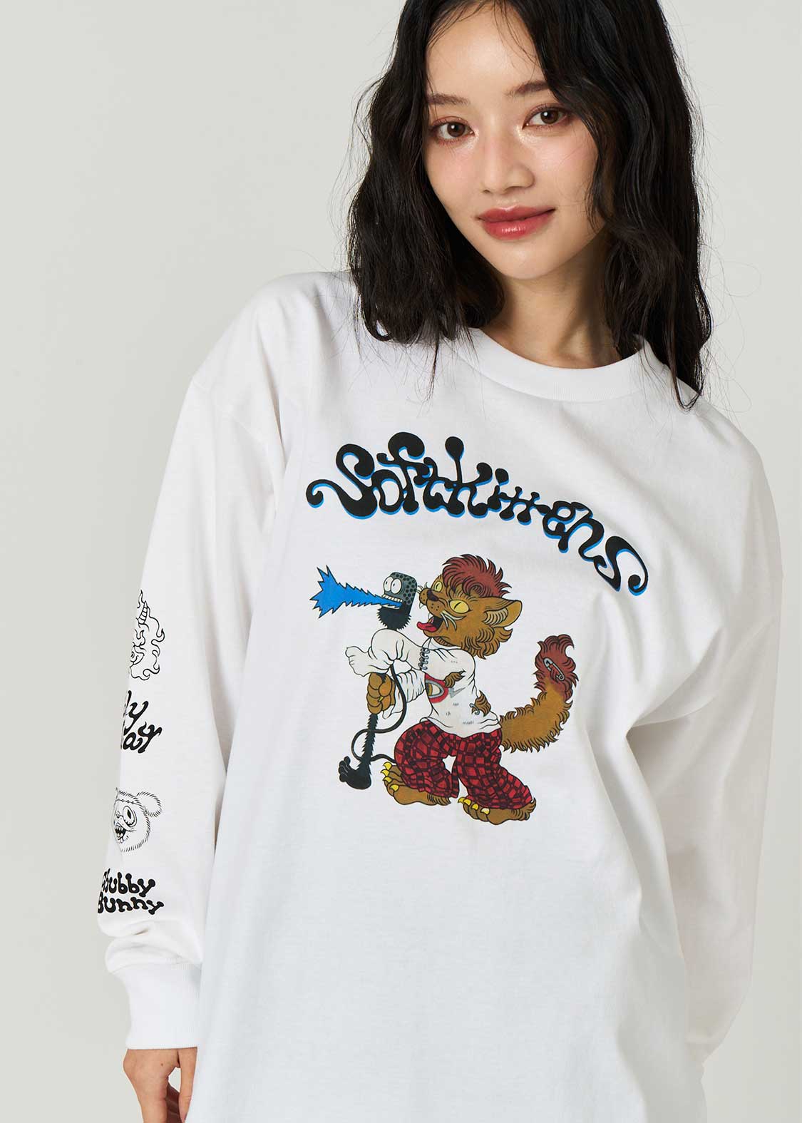 Ayako Ishiguro - Loud Cat | Long Sleeve T-Shirt - Image 9