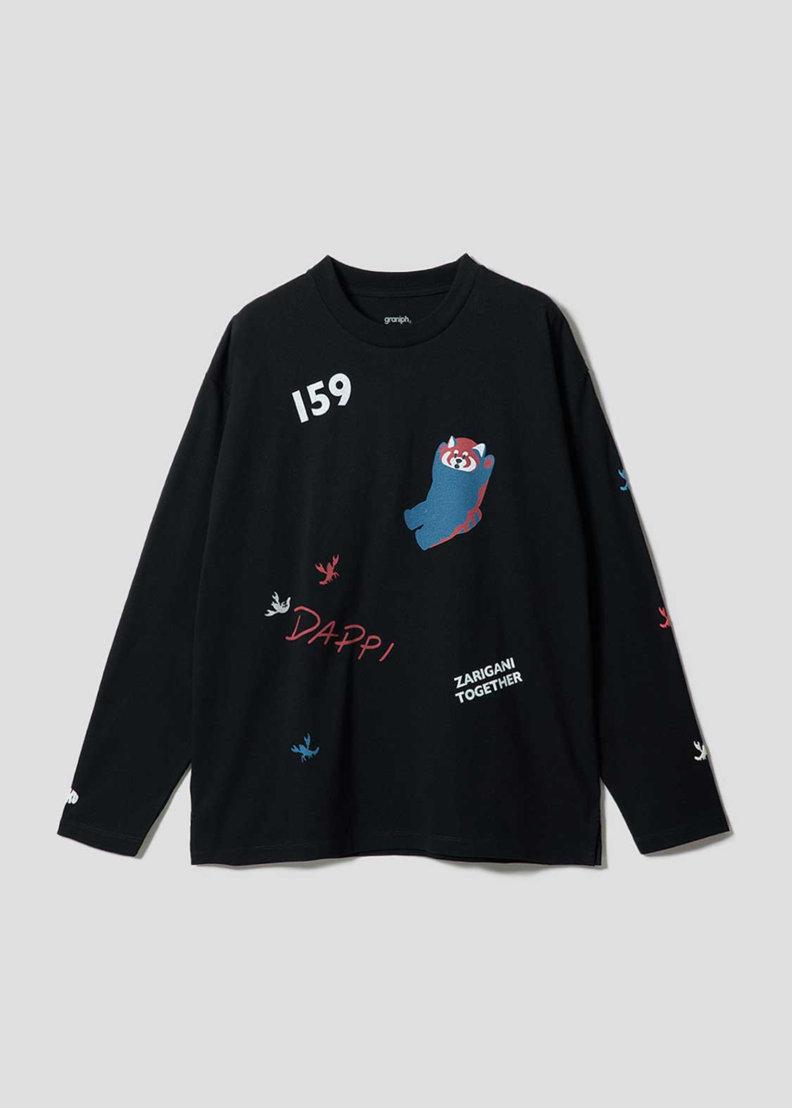 Ikaku Crayfish | Oversized Long Sleeve T-Shirt