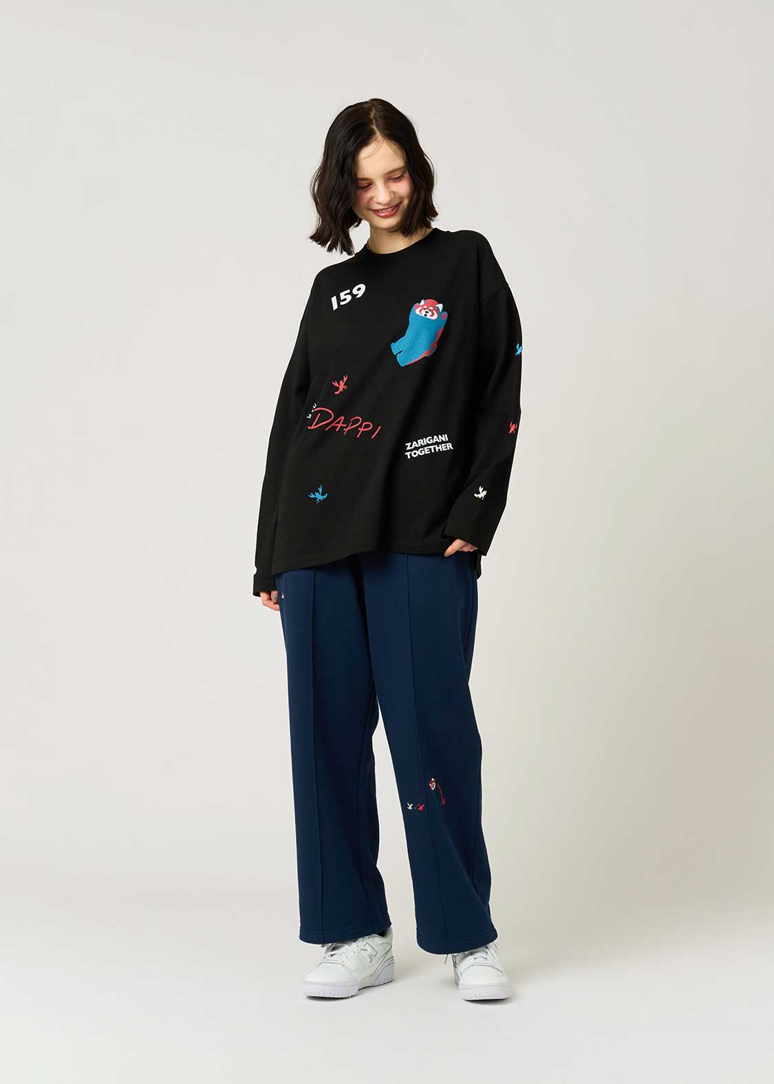 Ikaku Crayfish | Oversized Long Sleeve T-Shirt - Image 10