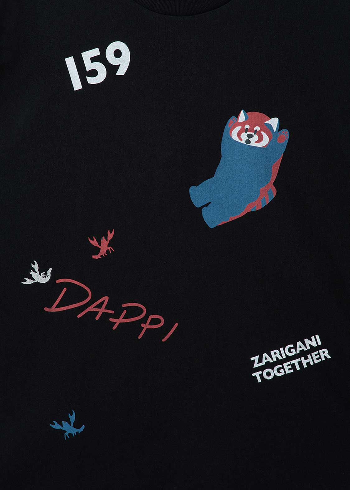Ikaku Crayfish | Oversized Long Sleeve T-Shirt - Image 3