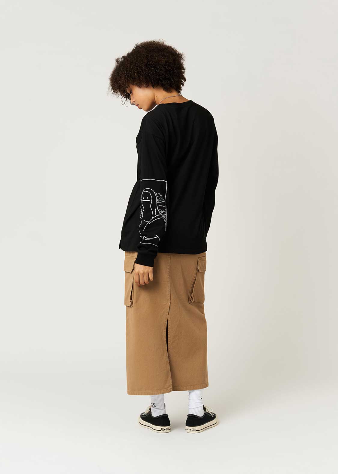 Artful Shadow DRK | Long Sleeve T-Shirt - Image 10