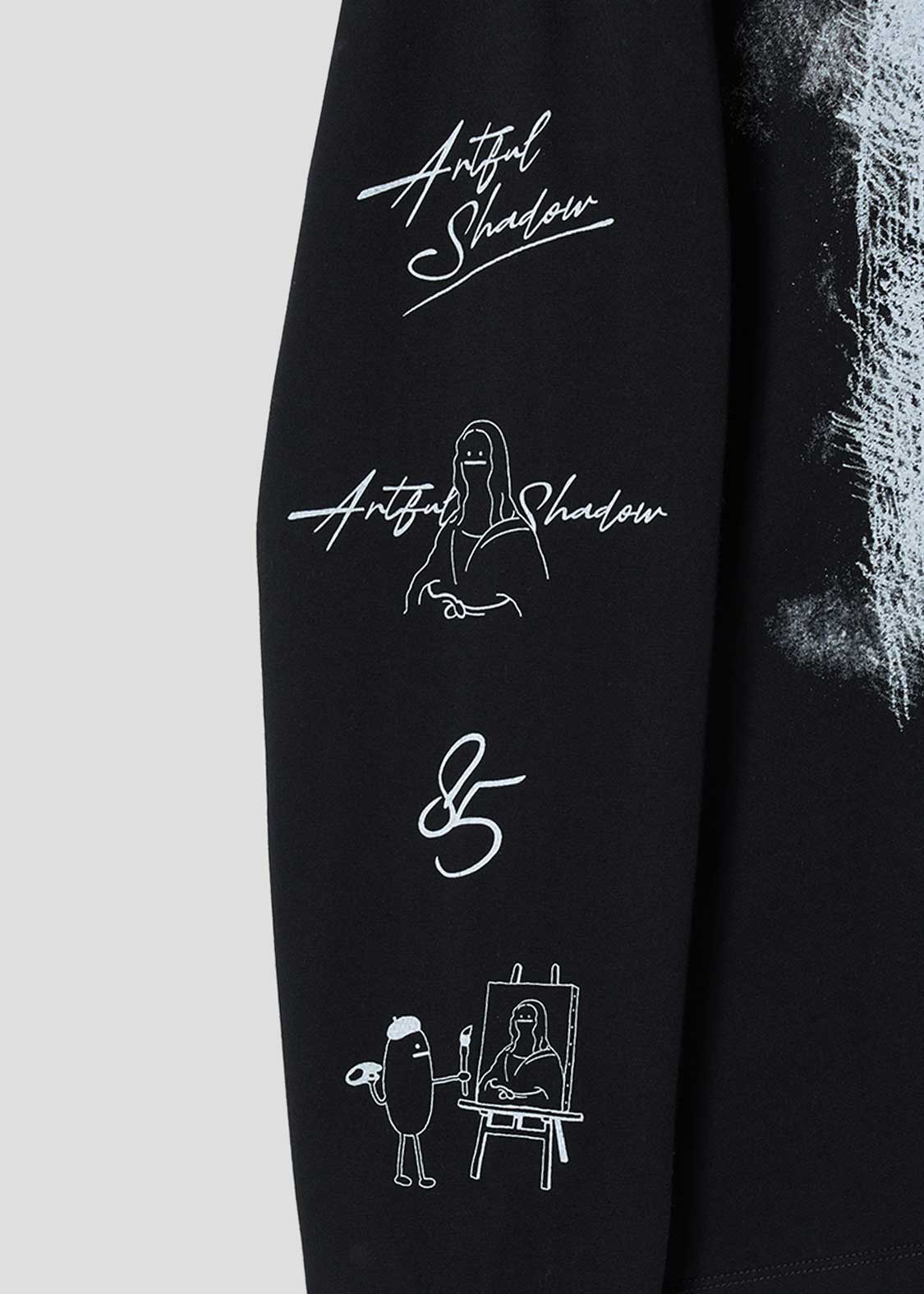 Artful Shadow DRK | Long Sleeve T-Shirt - Image 5