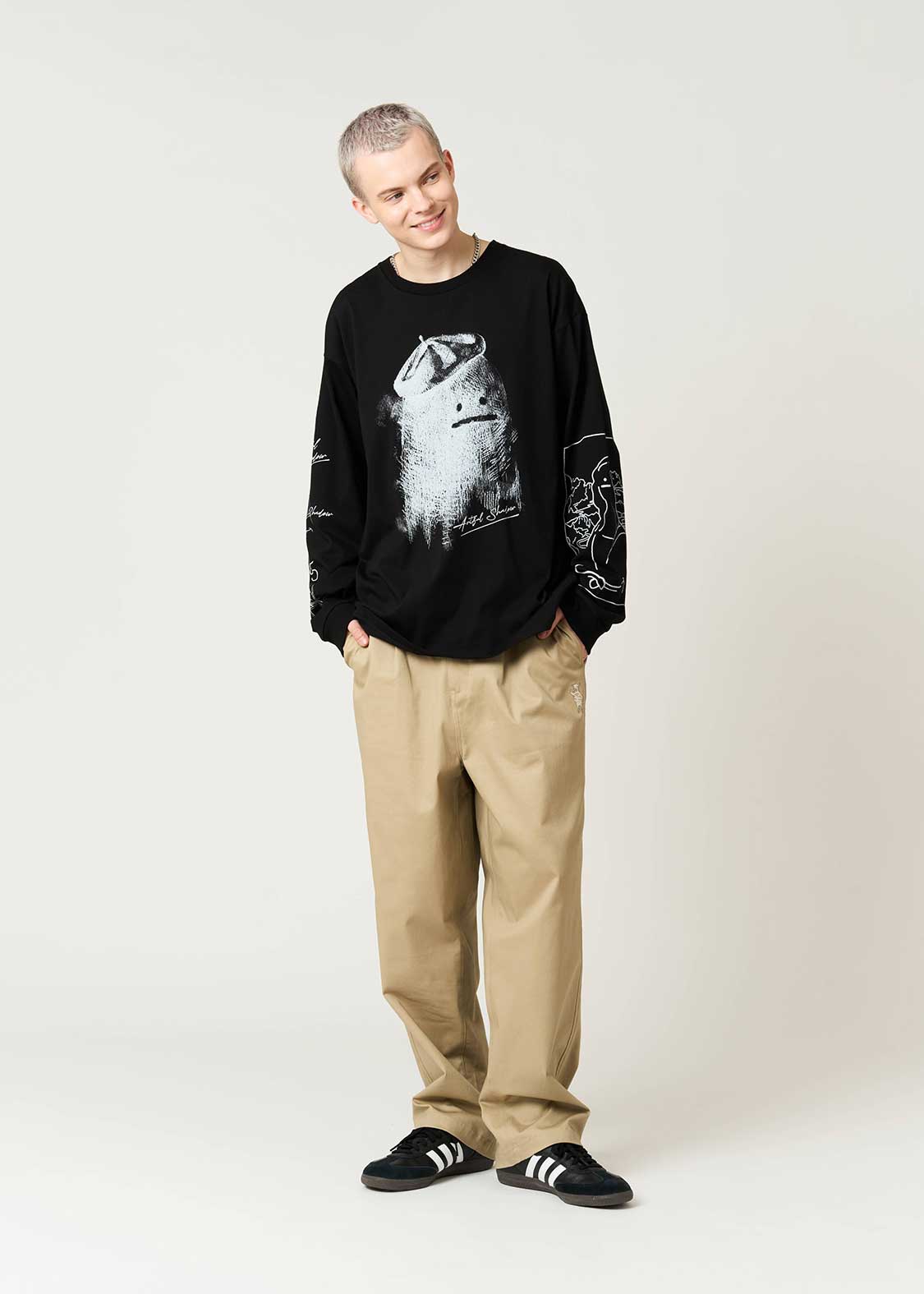 Artful Shadow DRK | Long Sleeve T-Shirt - Image 8
