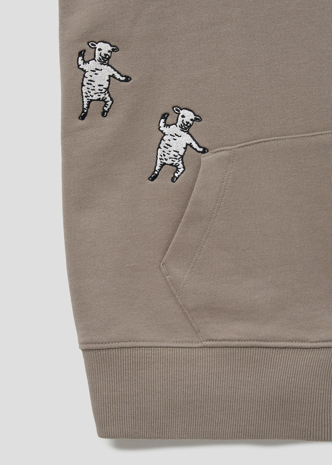 Graphic Long Sleeve Sweat C1 (Kung Fu Lamb Chop) - Image 5