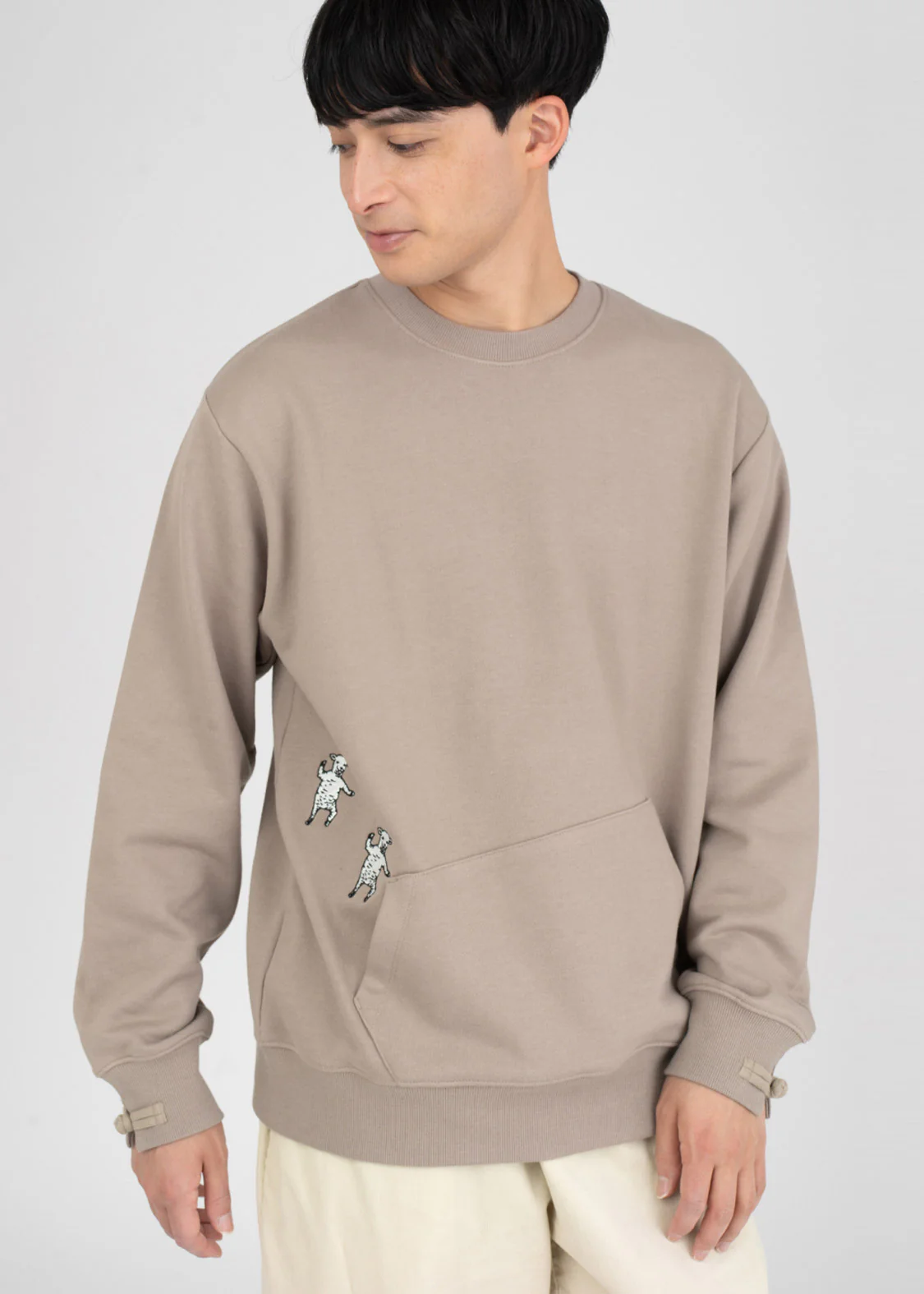 Graphic Long Sleeve Sweat C1 (Kung Fu Lamb Chop) - Image 7
