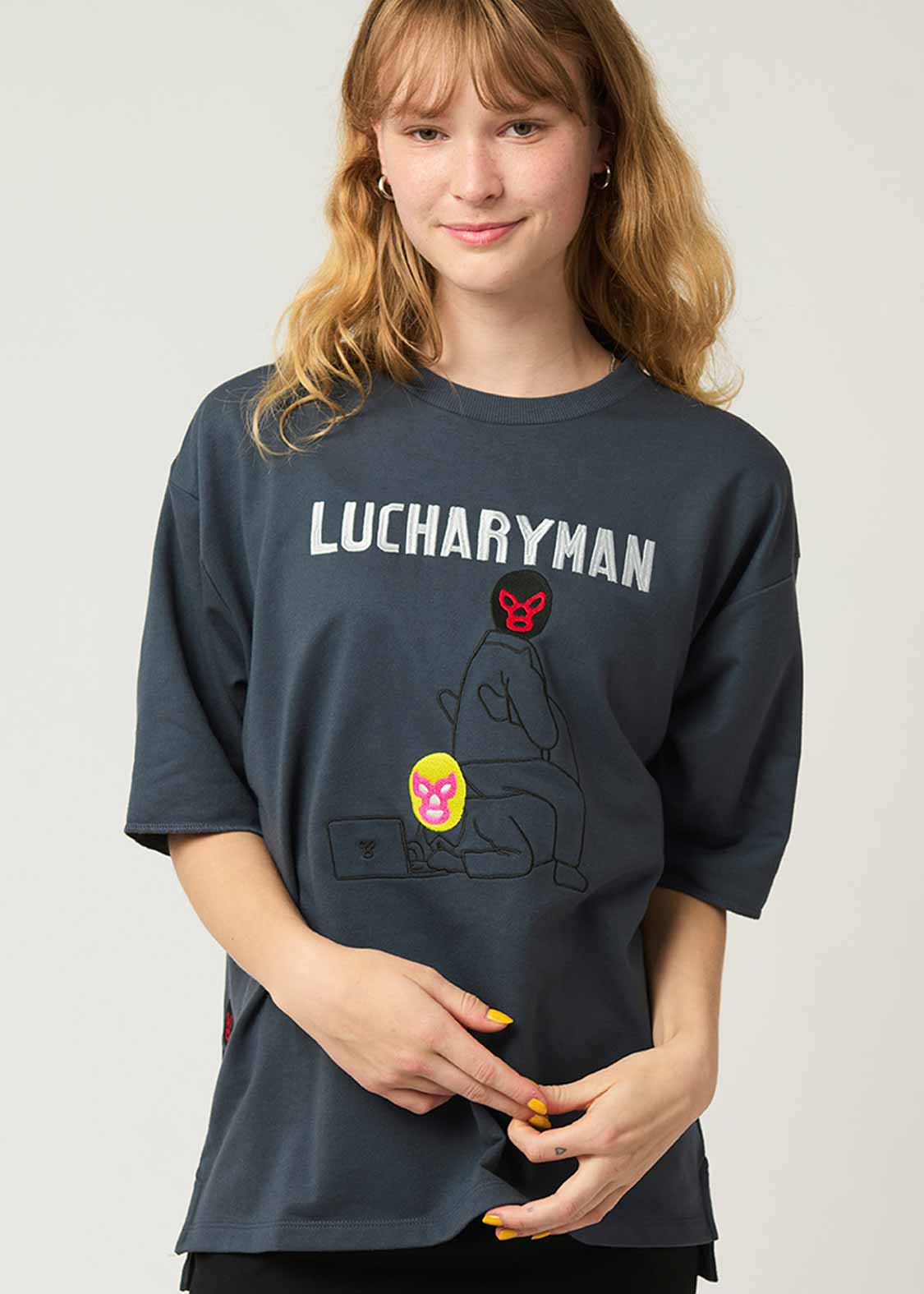 Big Silhouette Half Sleeve Tee (Lucharyman) - Image 10