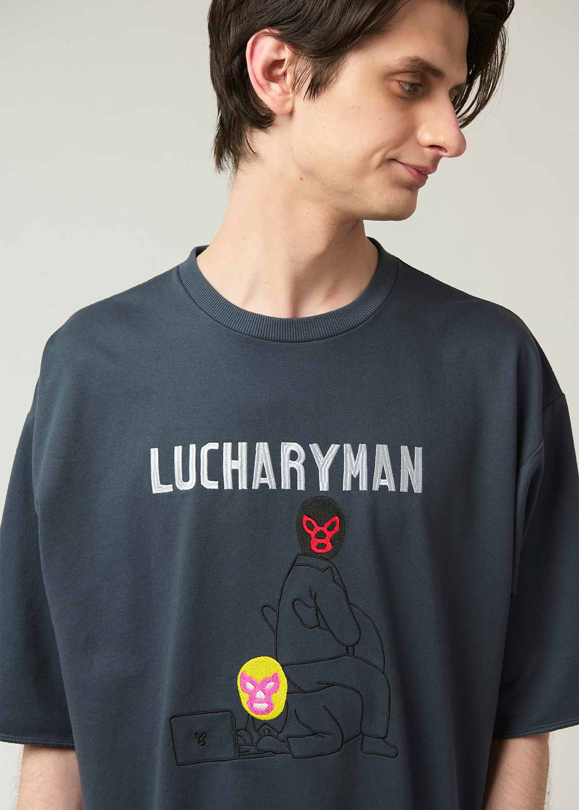 Big Silhouette Half Sleeve Tee (Lucharyman) - Image 7