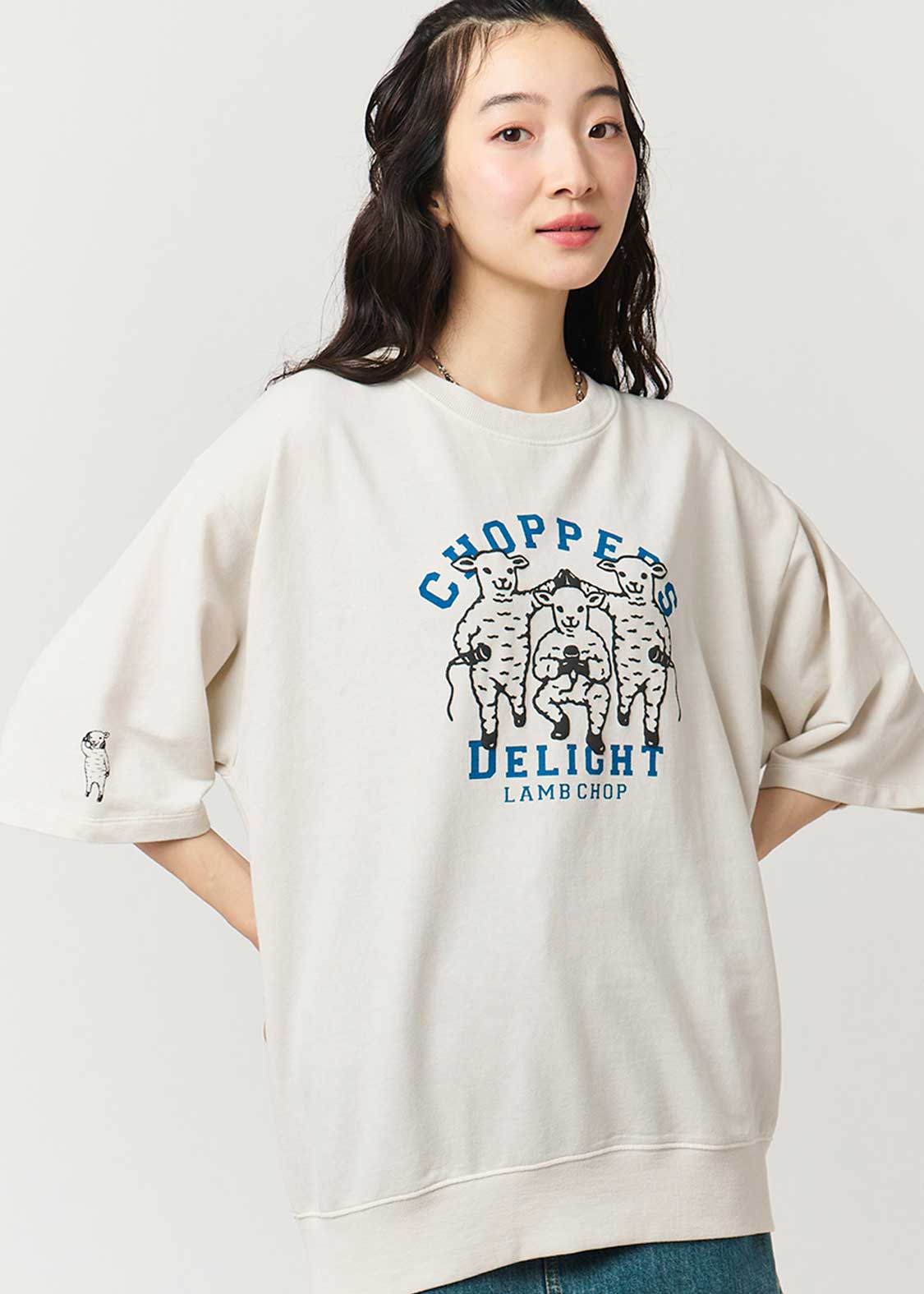 Chopper'S Delight | Pigment Short Sleeve Sweatshirt - Image 6