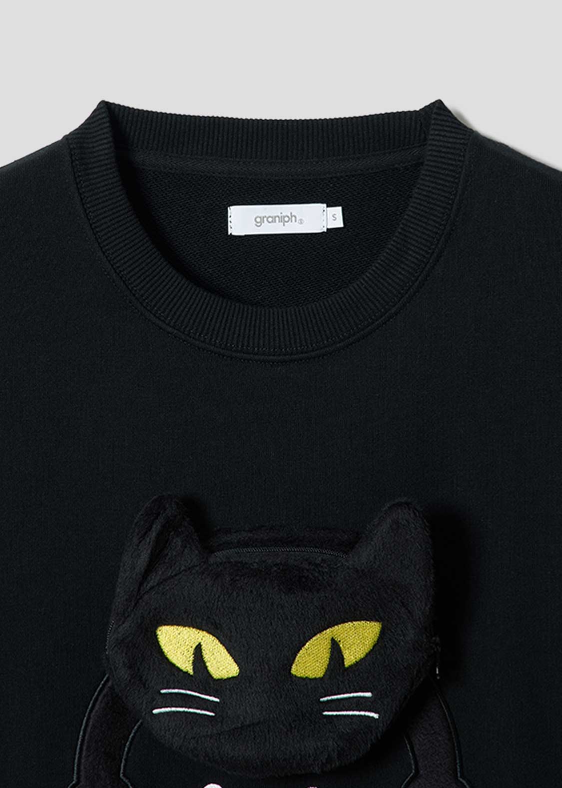 Neko Kaburi Beautiful Shadow | Pocket Fleece Sweatshirt - Image 3
