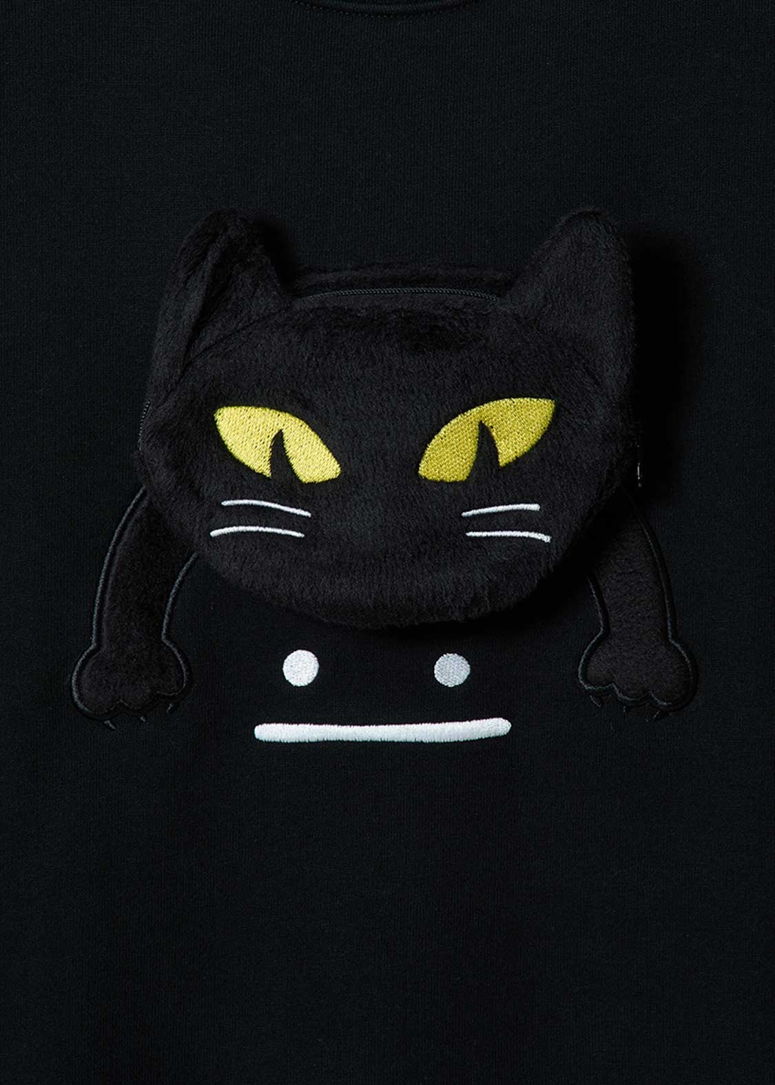 Neko Kaburi Beautiful Shadow | Pocket Fleece Sweatshirt - Image 4