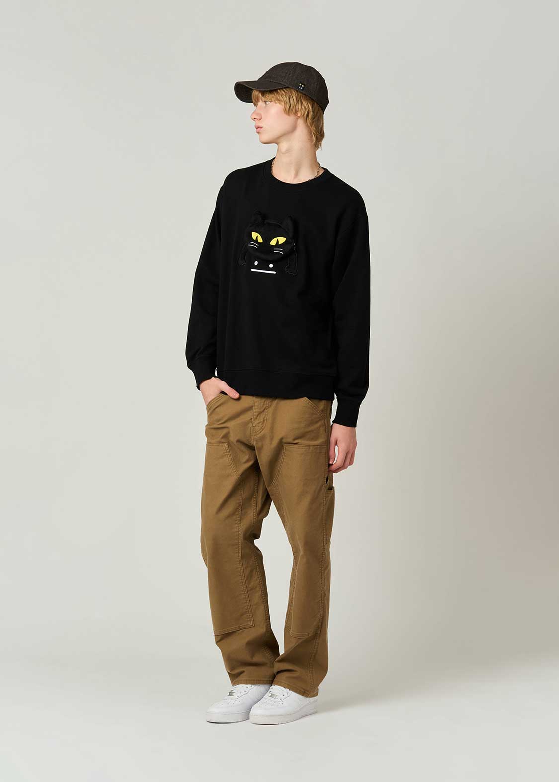 Neko Kaburi Beautiful Shadow | Pocket Fleece Sweatshirt - Image 8