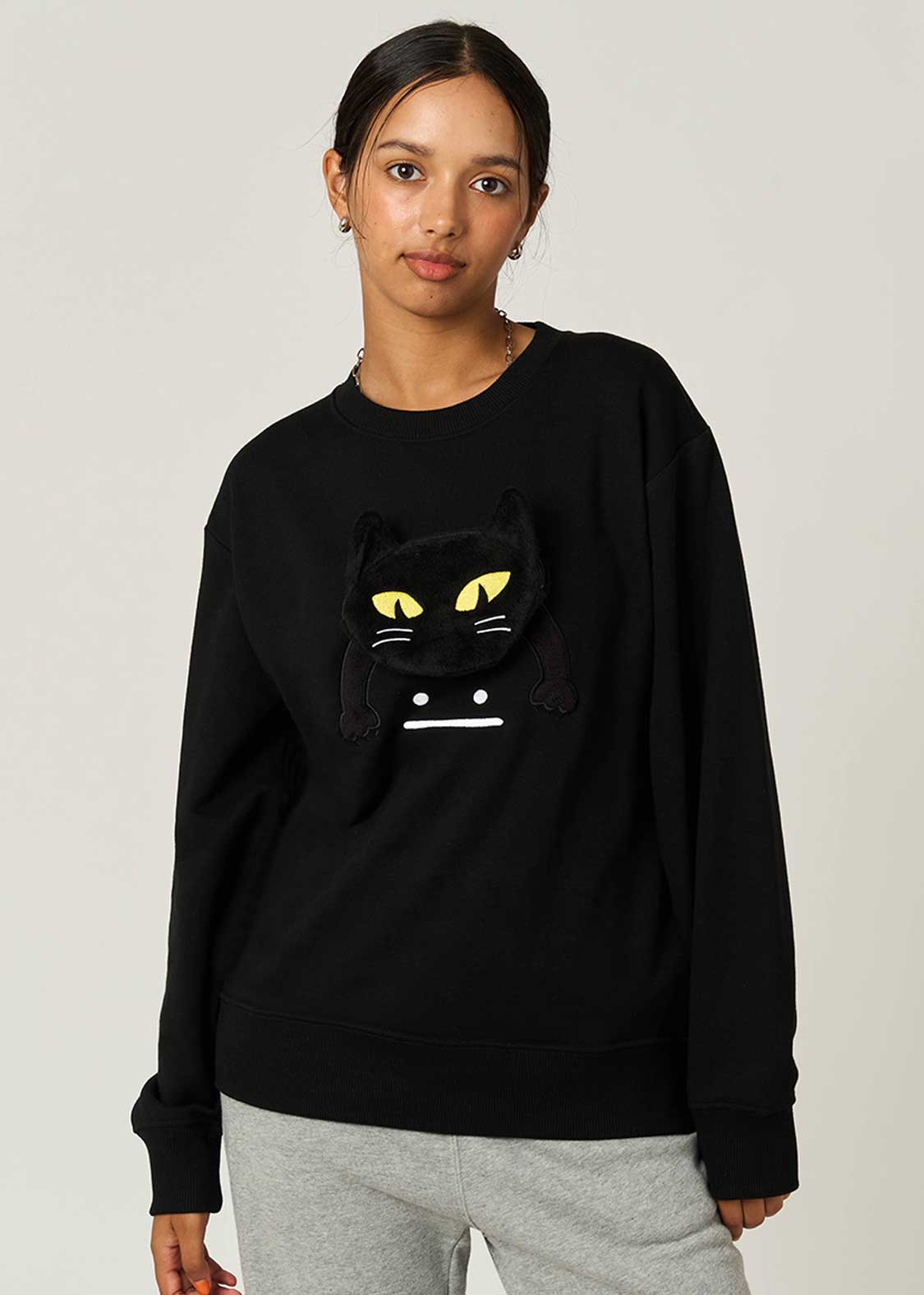 Neko Kaburi Beautiful Shadow | Pocket Fleece Sweatshirt - Image 9