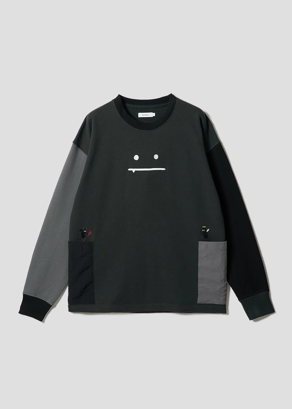 Beautiful Shadow Devil And Angel | Side Pocket Sweatshirt