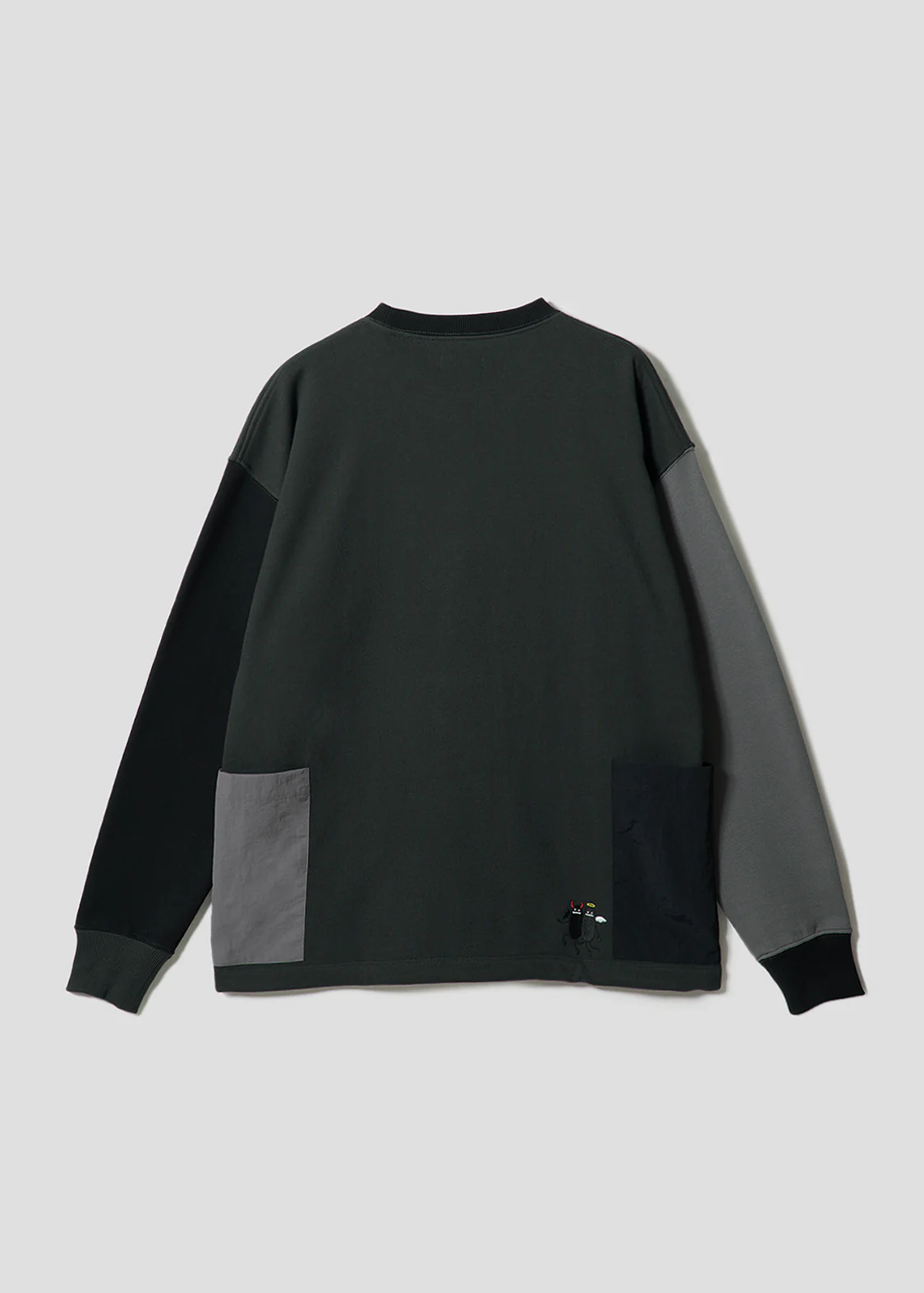 Beautiful Shadow Devil And Angel | Side Pocket Sweatshirt - Image 2