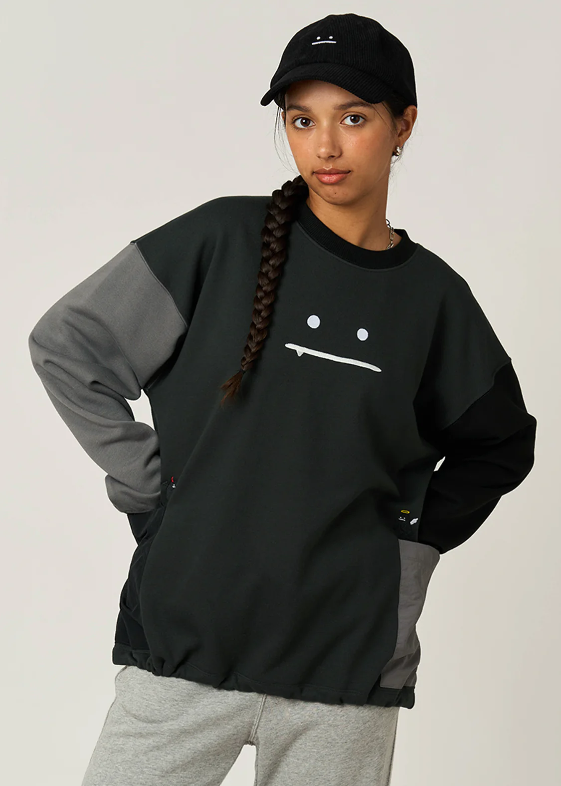 Beautiful Shadow Devil And Angel | Side Pocket Sweatshirt - Image 6