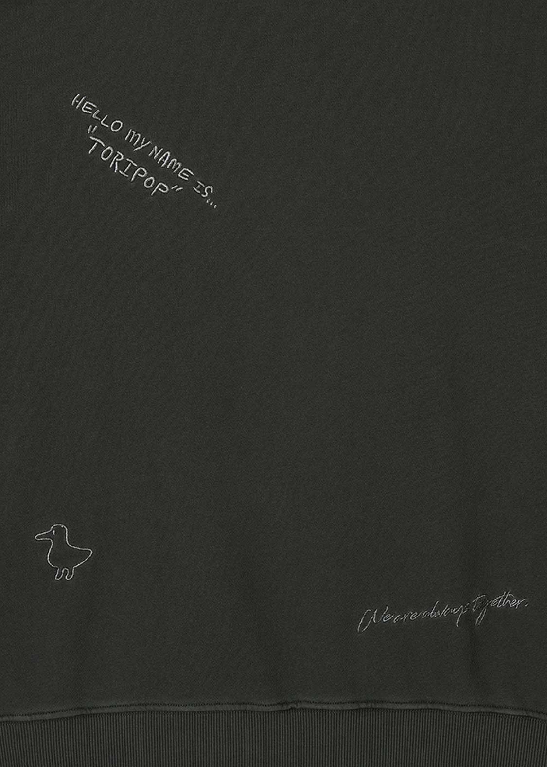 Nagasugiru Inu B | Pigment Fleece Sweatshirt - Image 4