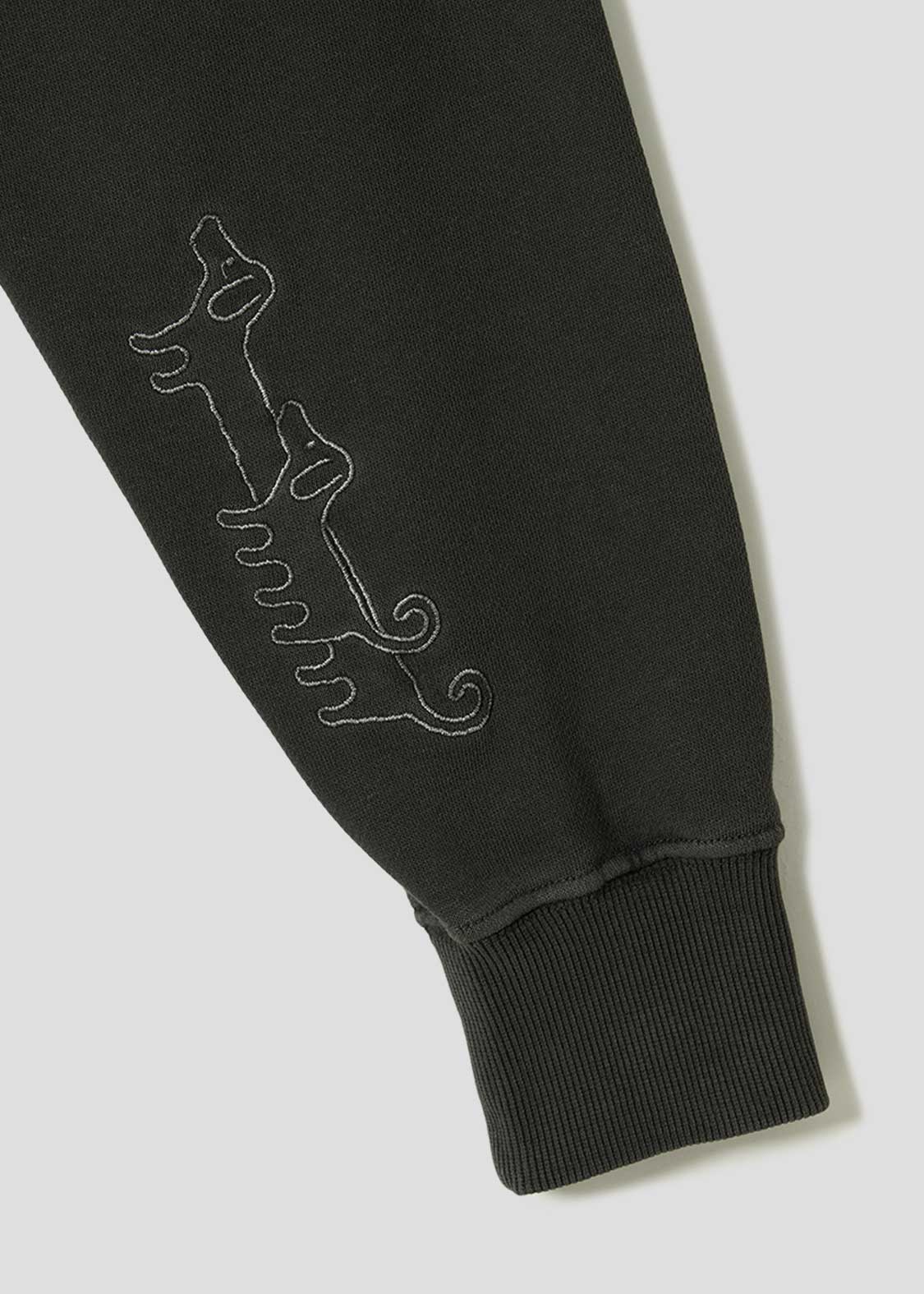 Nagasugiru Inu B | Pigment Fleece Sweatshirt - Image 5