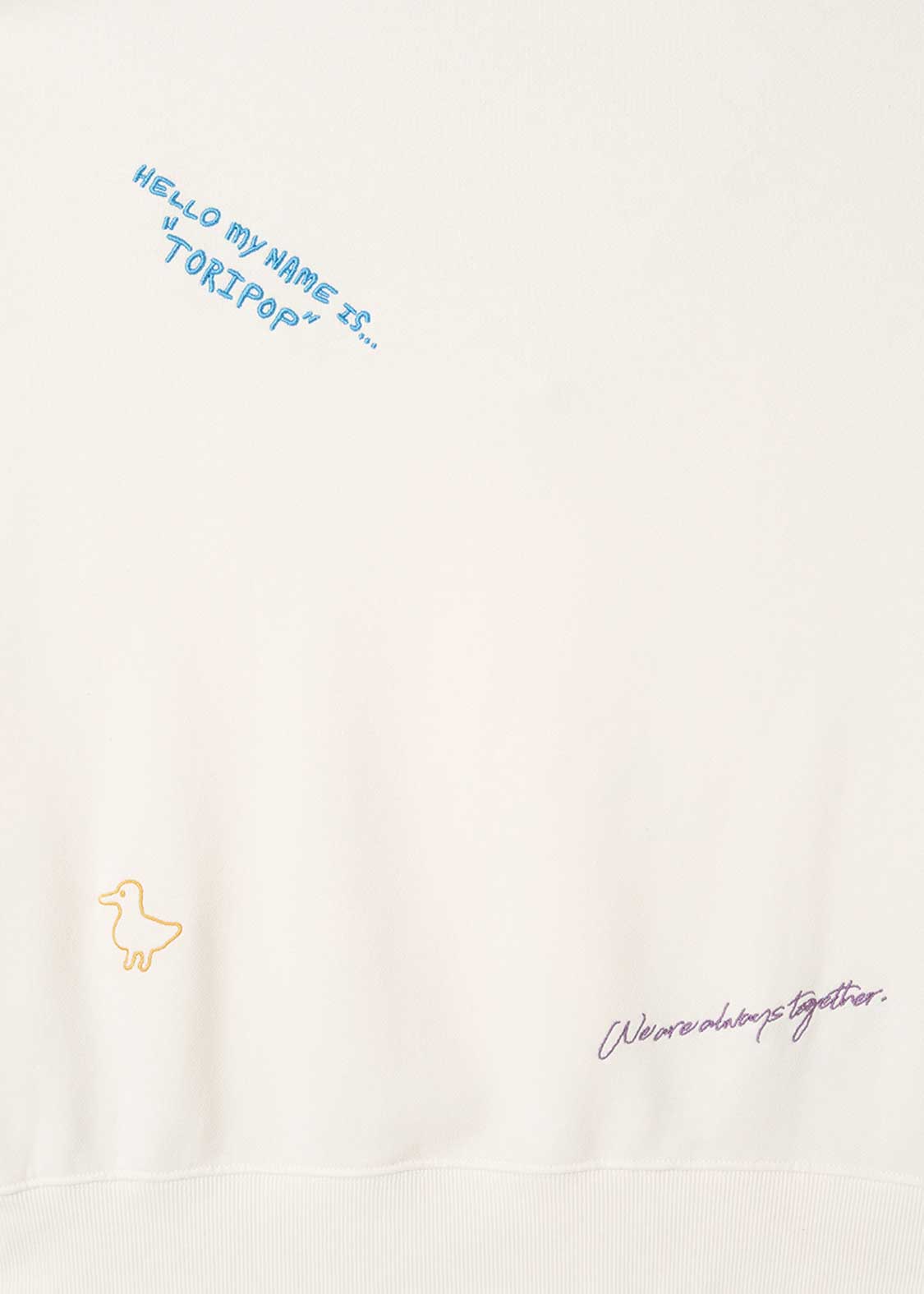 Nagasugiru Inu A | Pigment Fleece Sweatshirt - Image 4