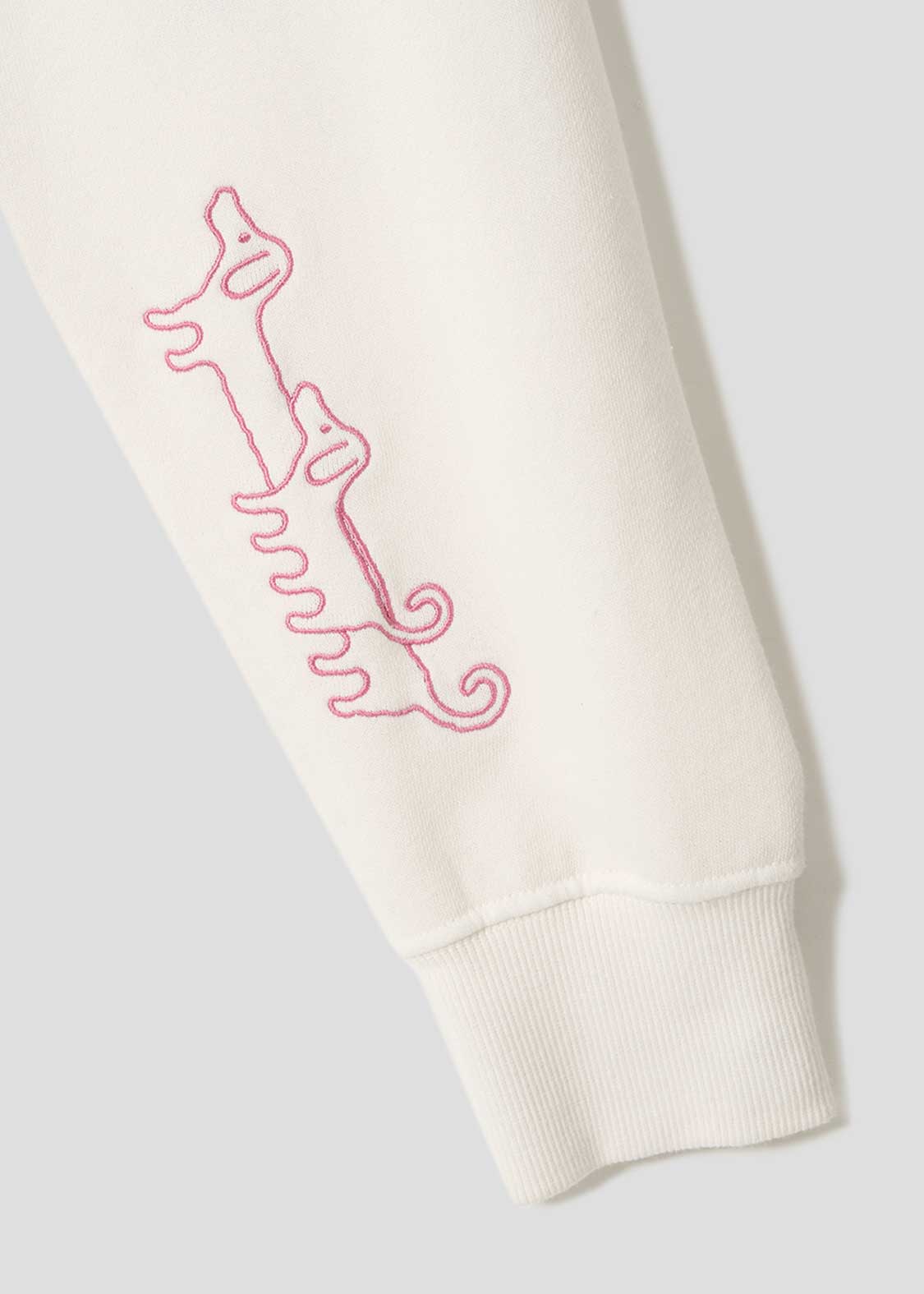 Nagasugiru Inu A | Pigment Fleece Sweatshirt - Image 5
