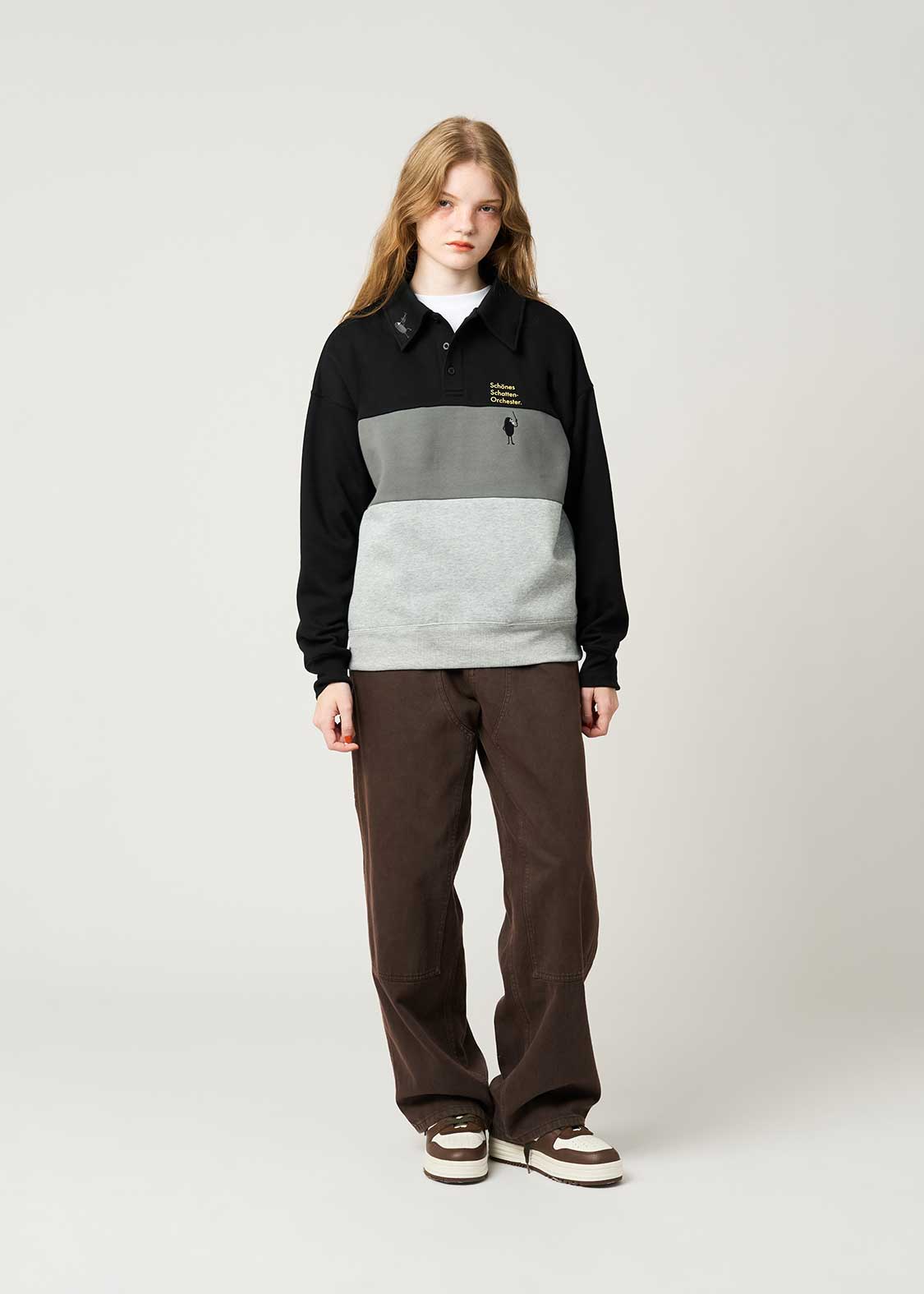 Beautiful Shadow Orchestra | Fuwakimo Fleece Collared Sweatshirt - Image 10