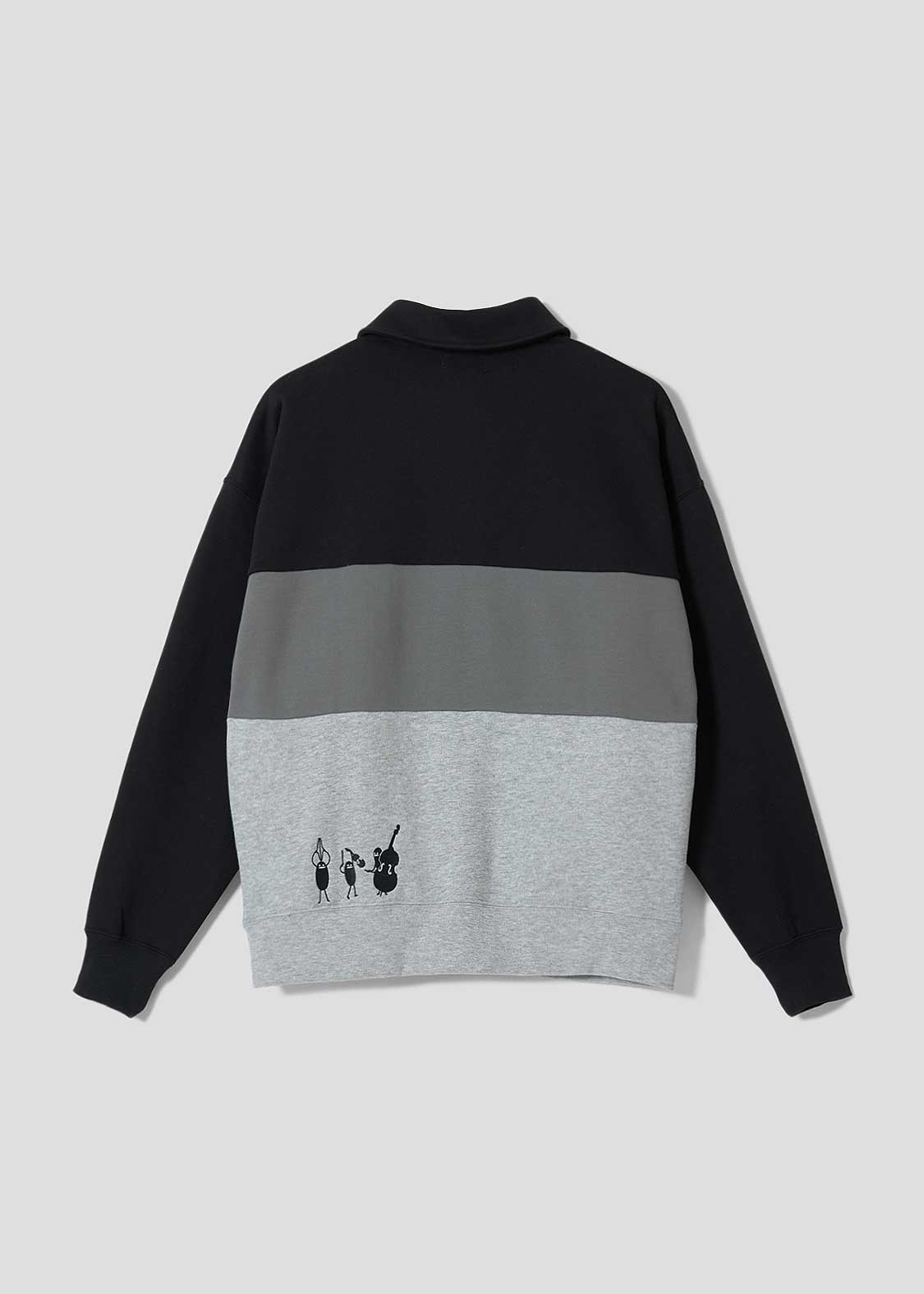 Beautiful Shadow Orchestra | Fuwakimo Fleece Collared Sweatshirt - Image 2
