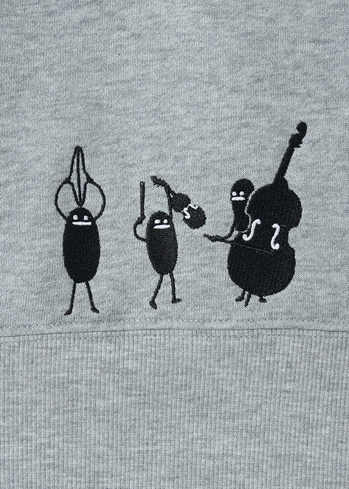 Beautiful Shadow Orchestra | Fuwakimo Fleece Collared Sweatshirt - Image 4
