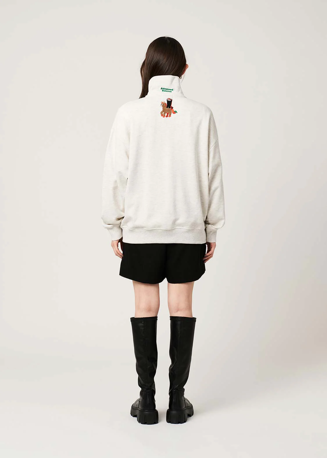 Ikaku Horse | Fleece Zip Sweatshirt - Image 10
