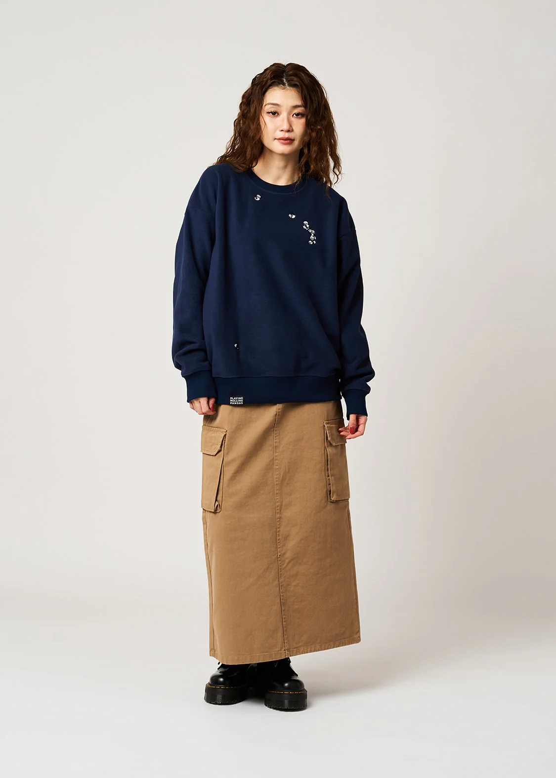 Rolling Pandas | Soft And Fluffy Fleece Sweatshirt - Image 10