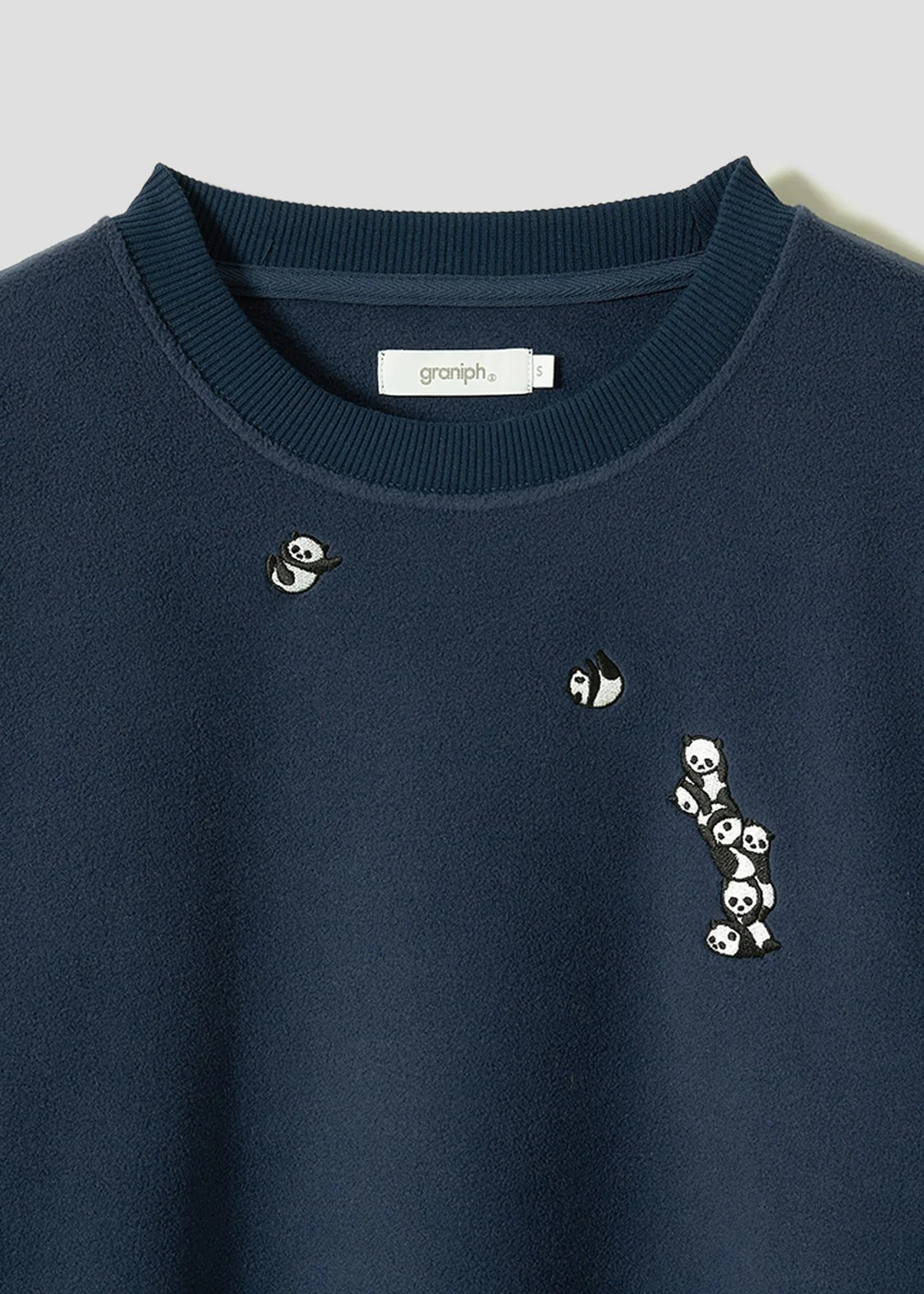 Rolling Pandas | Soft And Fluffy Fleece Sweatshirt - Image 3