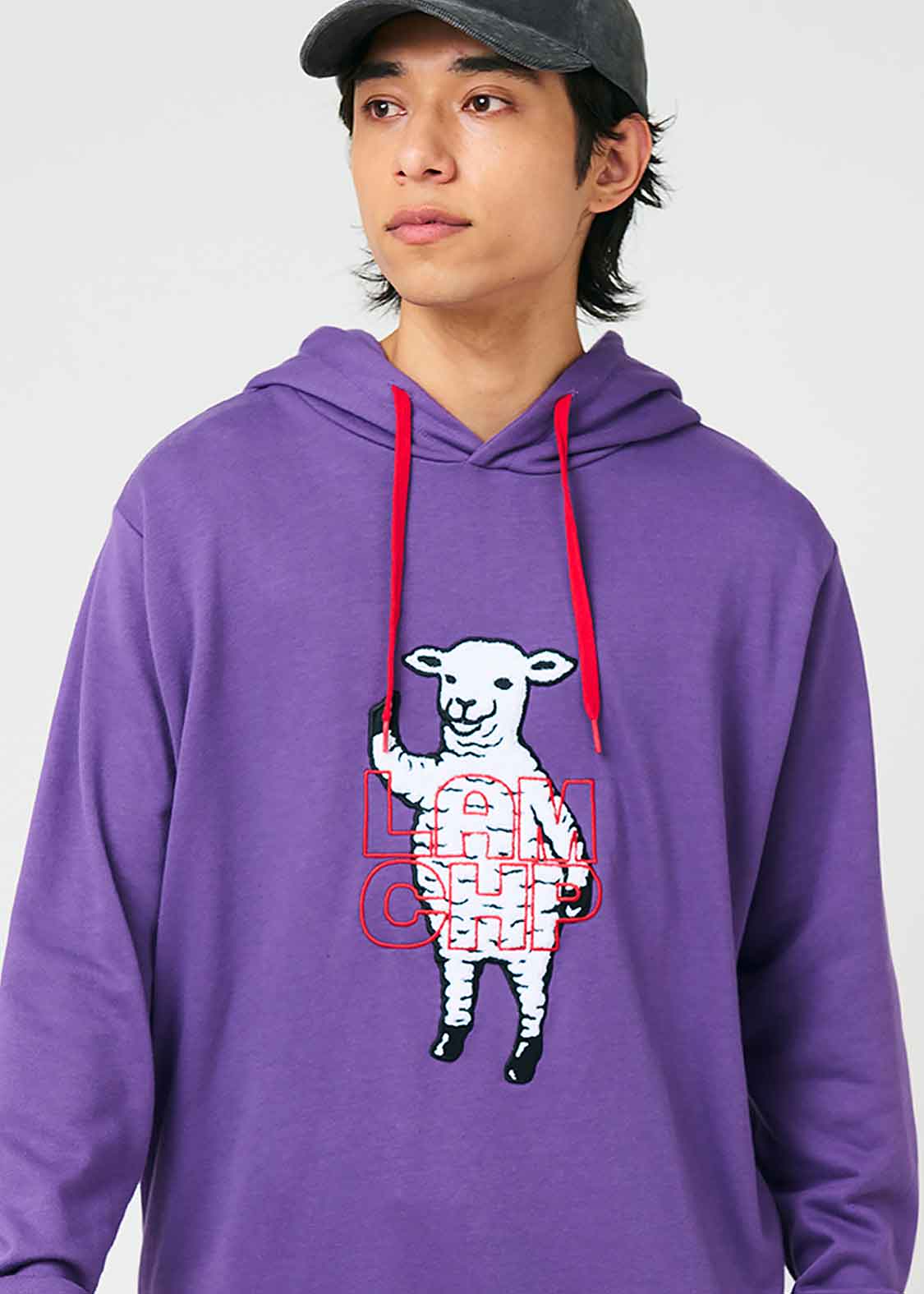 Graphic Long Sleeve Parka (Lamb Chop) - Image 7