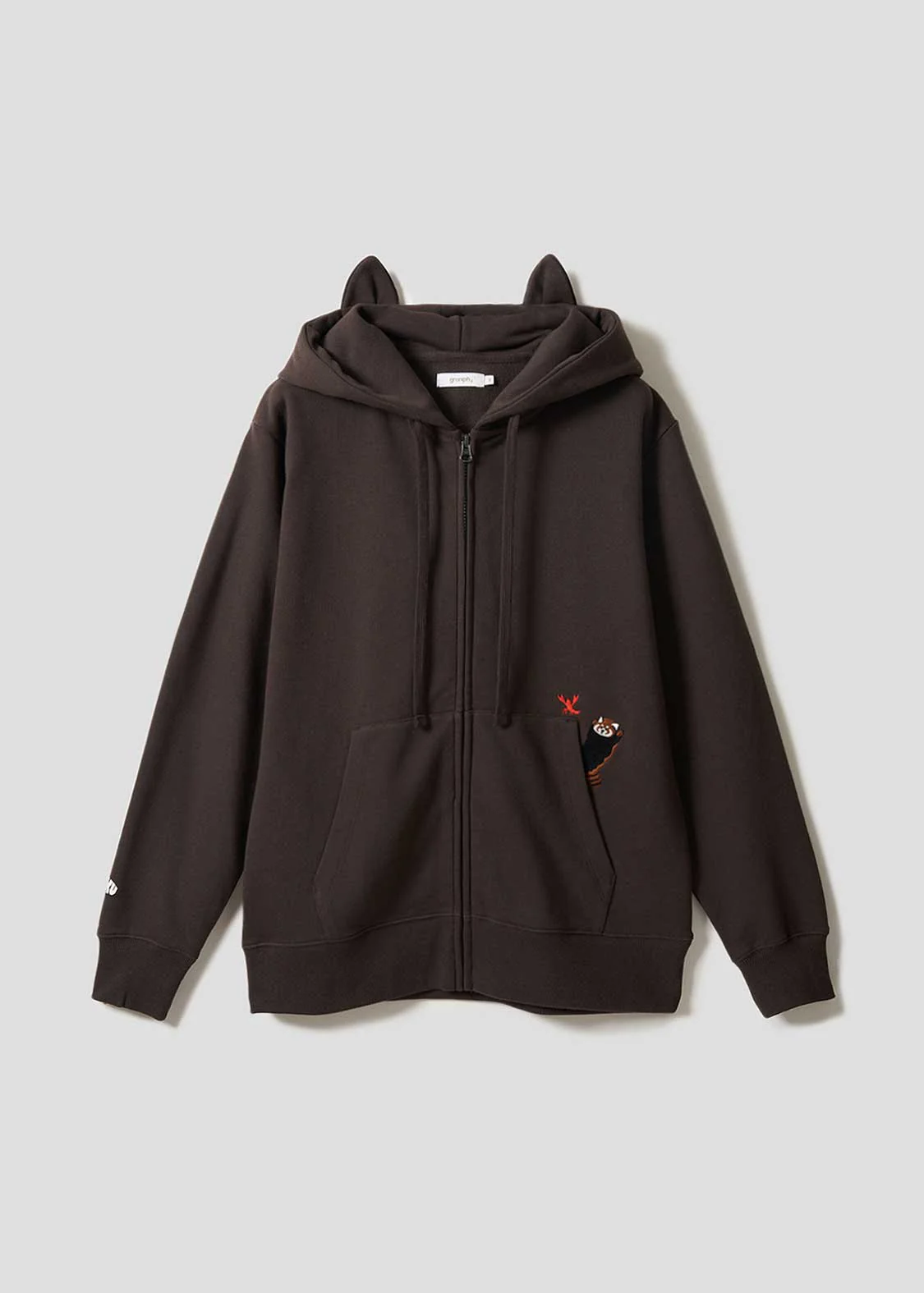 Ikaku B | Fleece Back Face Zip Hoodie - Image 2
