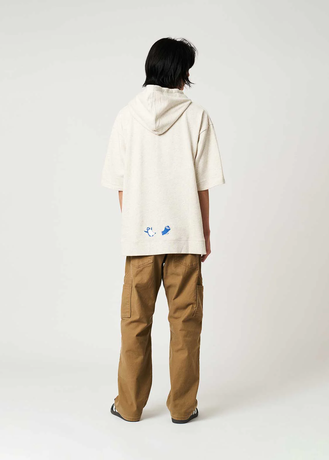Sakazaki Chiharu – Ikaku Competition? | Oversized Short Sleeve Hoodie - Image 8