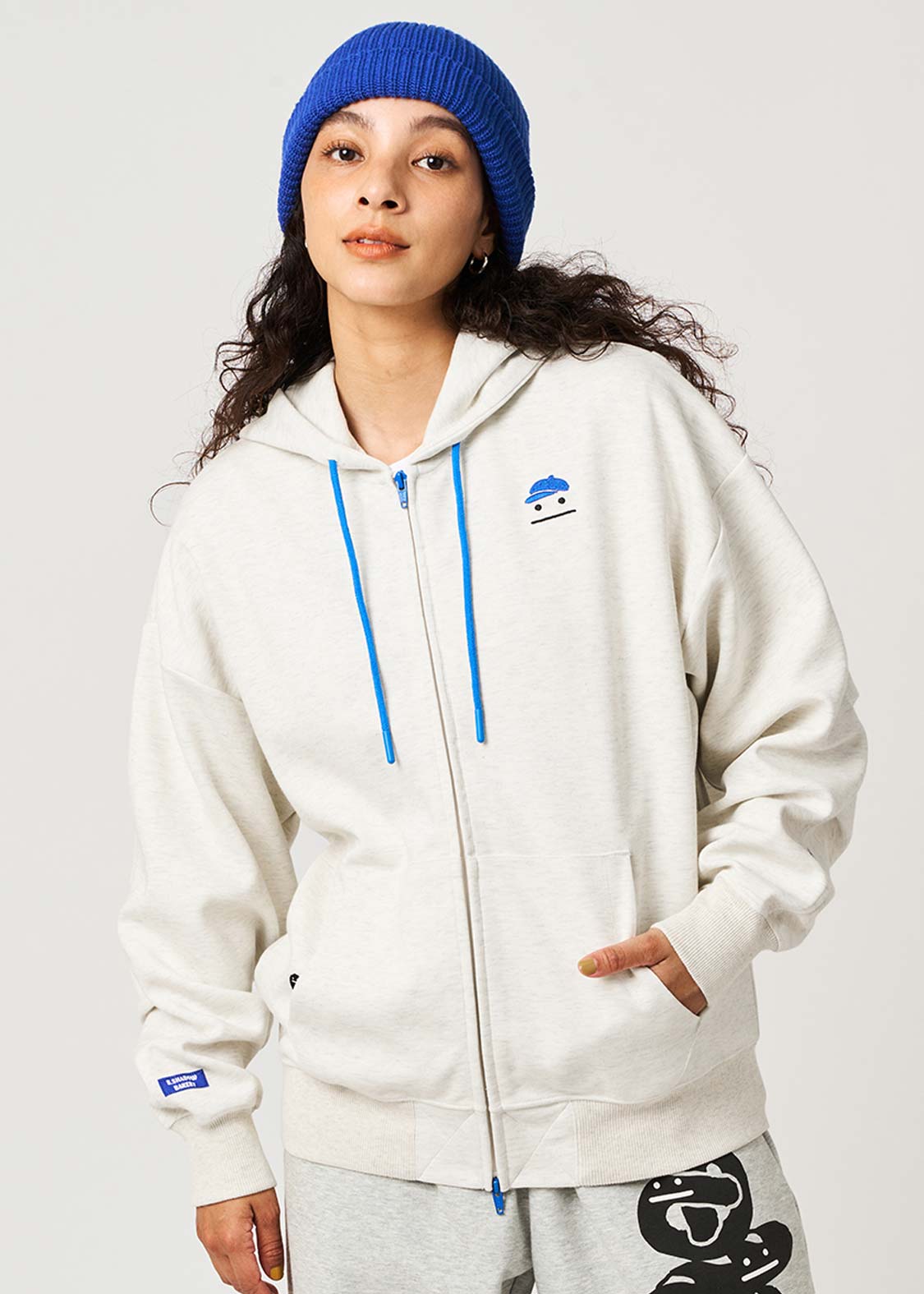Beautiful Shadow Bakery | Cardboard Big Zip Hoodie - Image 6
