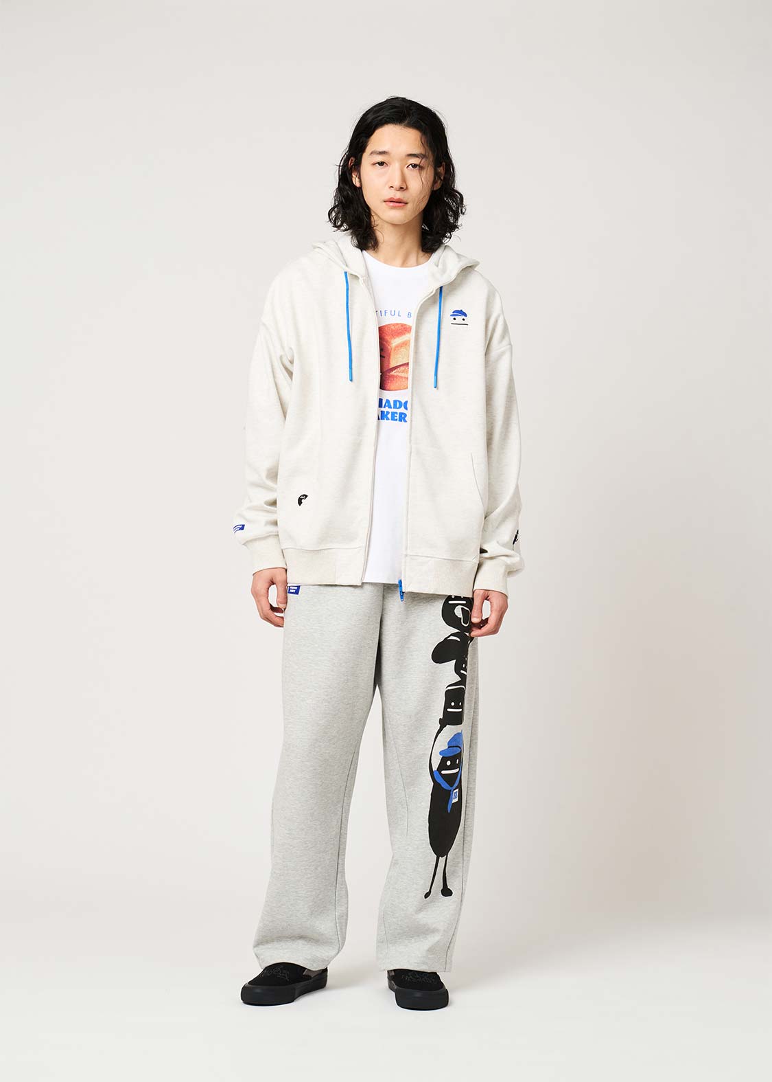 Beautiful Shadow Bakery | Cardboard Big Zip Hoodie - Image 8