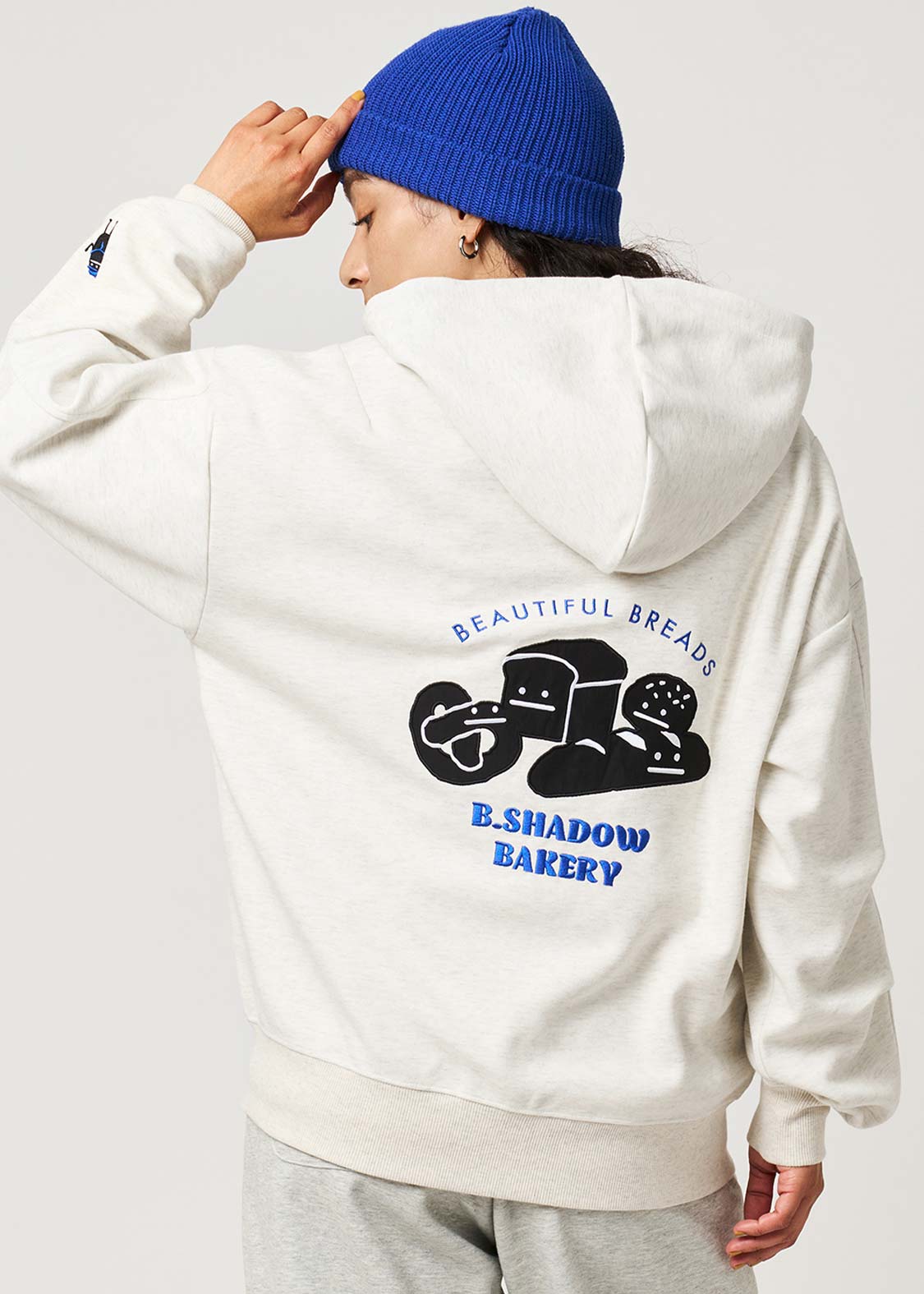 Beautiful Shadow Bakery | Cardboard Big Zip Hoodie - Image 9