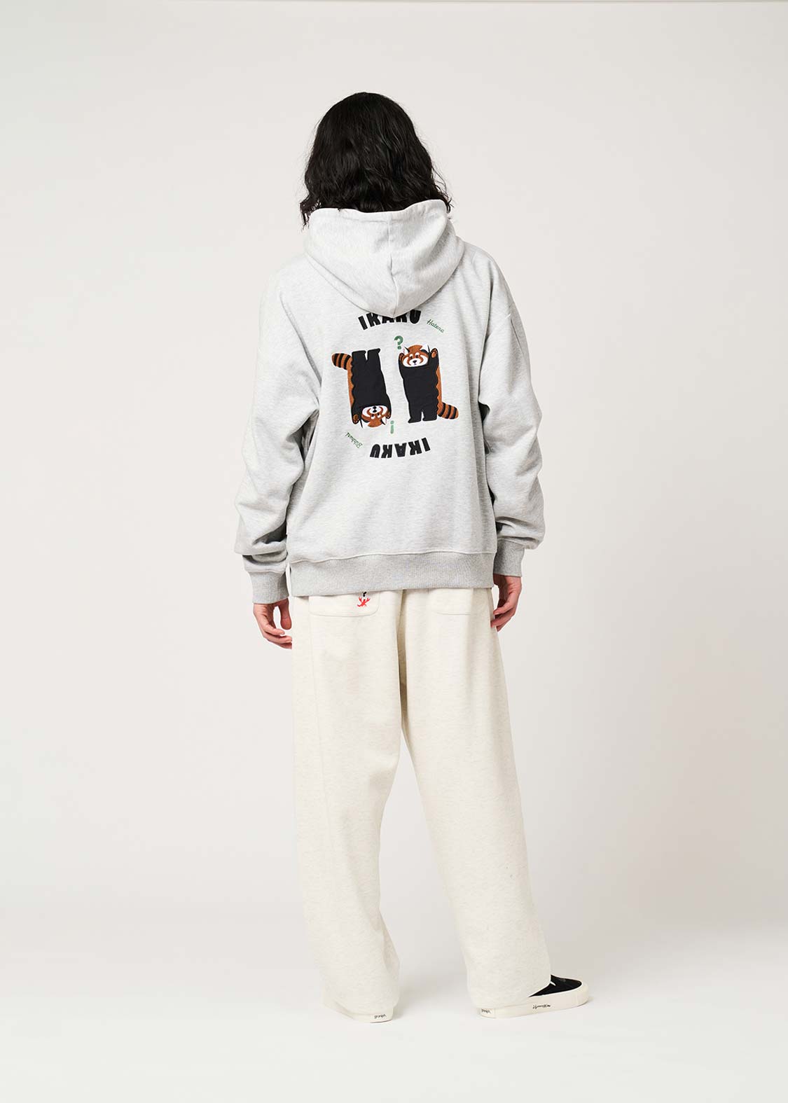 Ikaku Bikkuri Hatena | Cardboard Big Zip Hoodie - Image 8