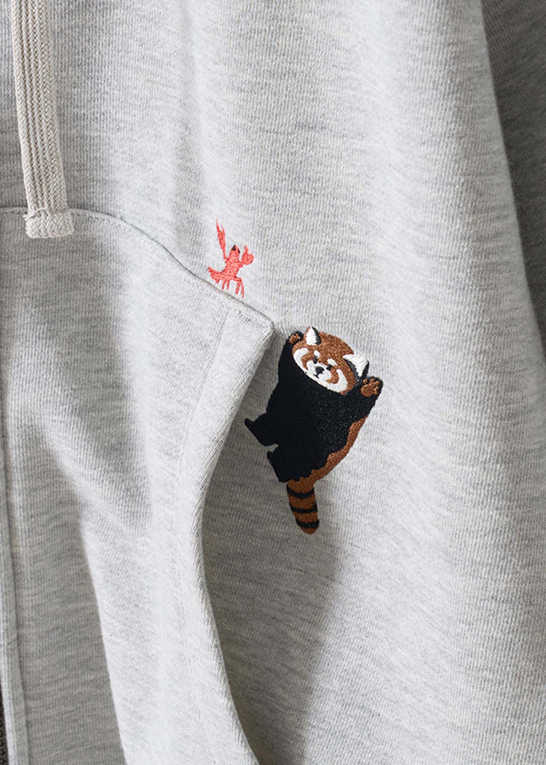 Ikaku A | Fleece Back Face Zip Hoodie - Image 3