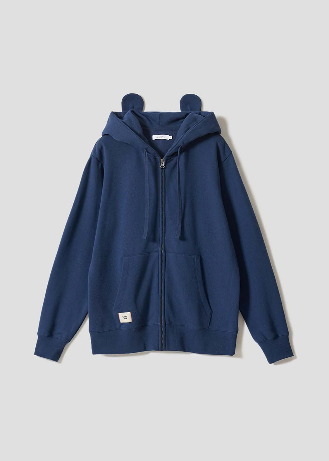 Control Bear A | Fleece Back Face Zip Hoodie - Image 2