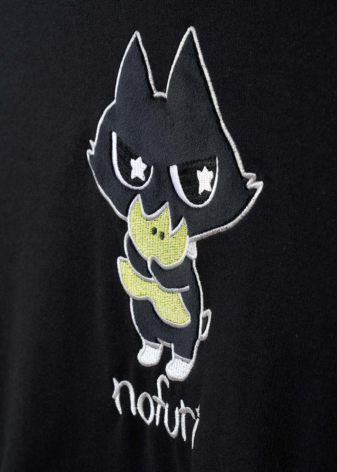 Nofuri | Oversized Short-Sleeve Hoodie - Image 3
