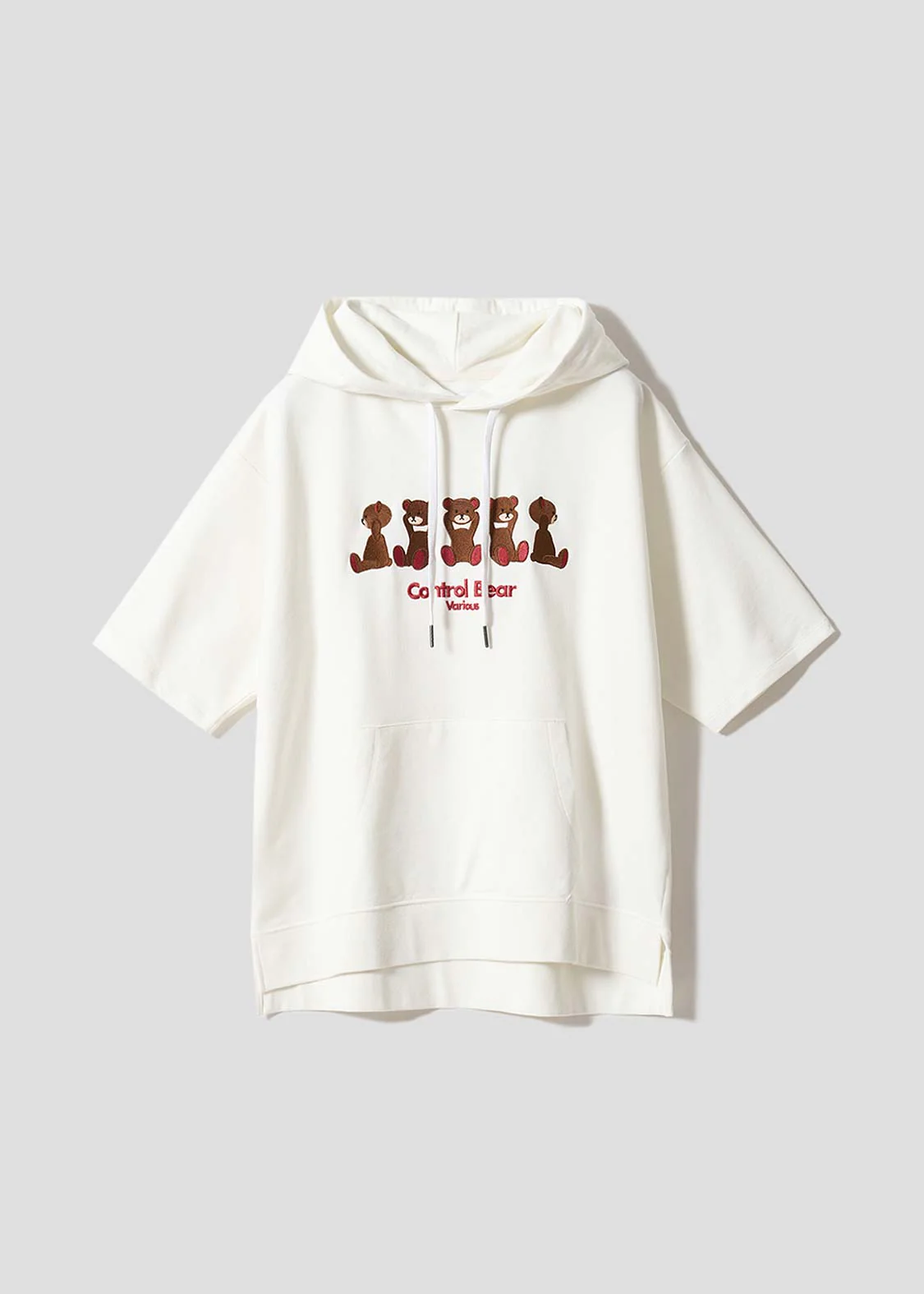 Control Bear B | Short-Sleeved Hoodie