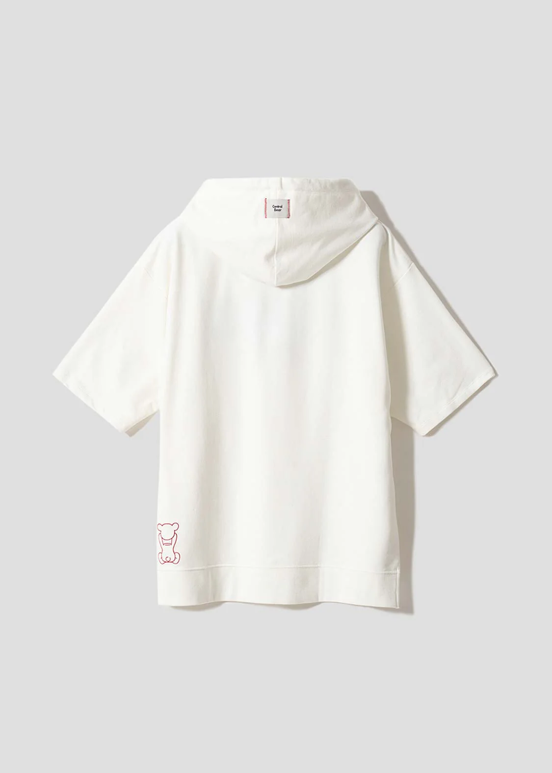 Control Bear B | Short-Sleeved Hoodie - Image 2