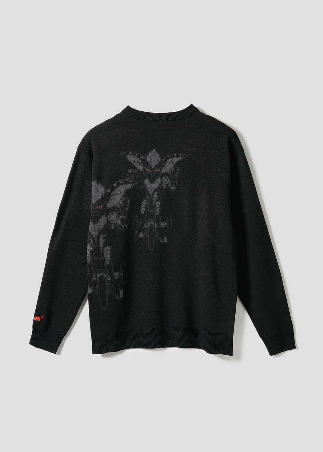 GREMLINS Jacquard Crew Neck Long Sleeve Knit (GREMLINS_Stripe Tricycle) - Image 3