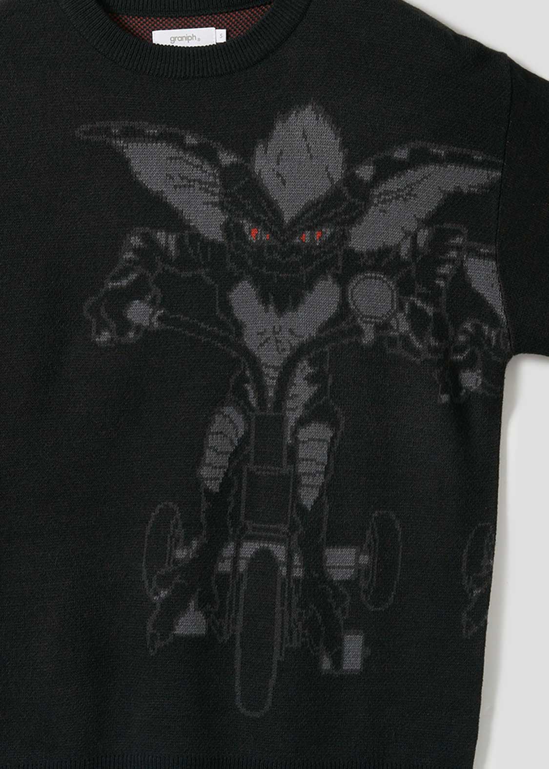 GREMLINS Jacquard Crew Neck Long Sleeve Knit (GREMLINS_Stripe Tricycle) - Image 4