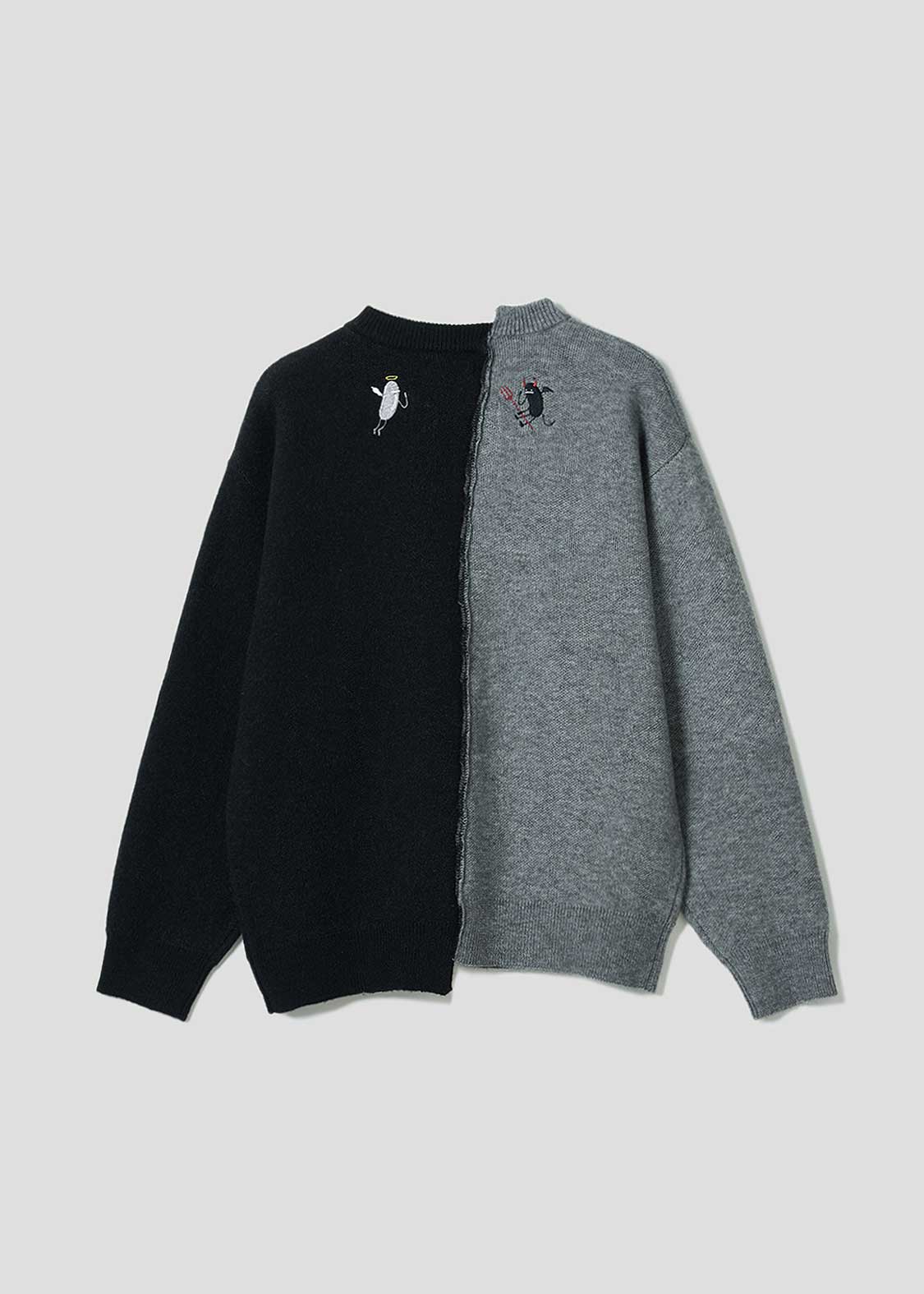 Beautiful Shadow Devil And Angel | Switch Jacquard Knit - Image 2
