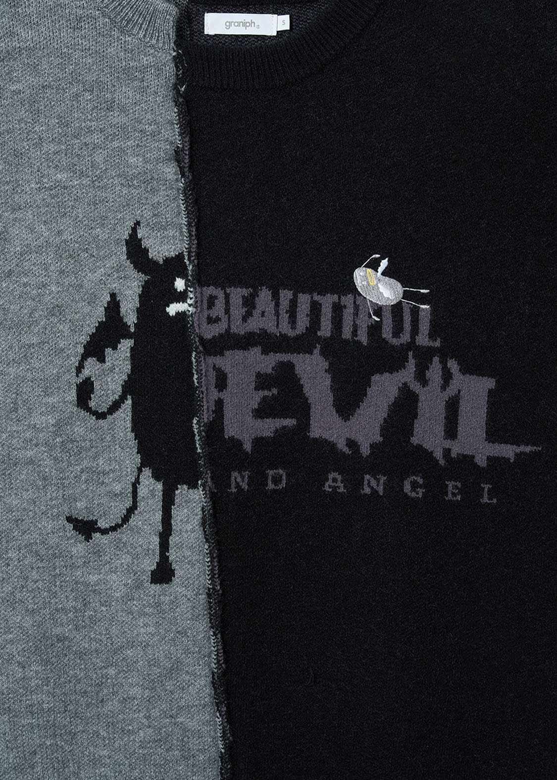 Beautiful Shadow Devil And Angel | Switch Jacquard Knit - Image 4