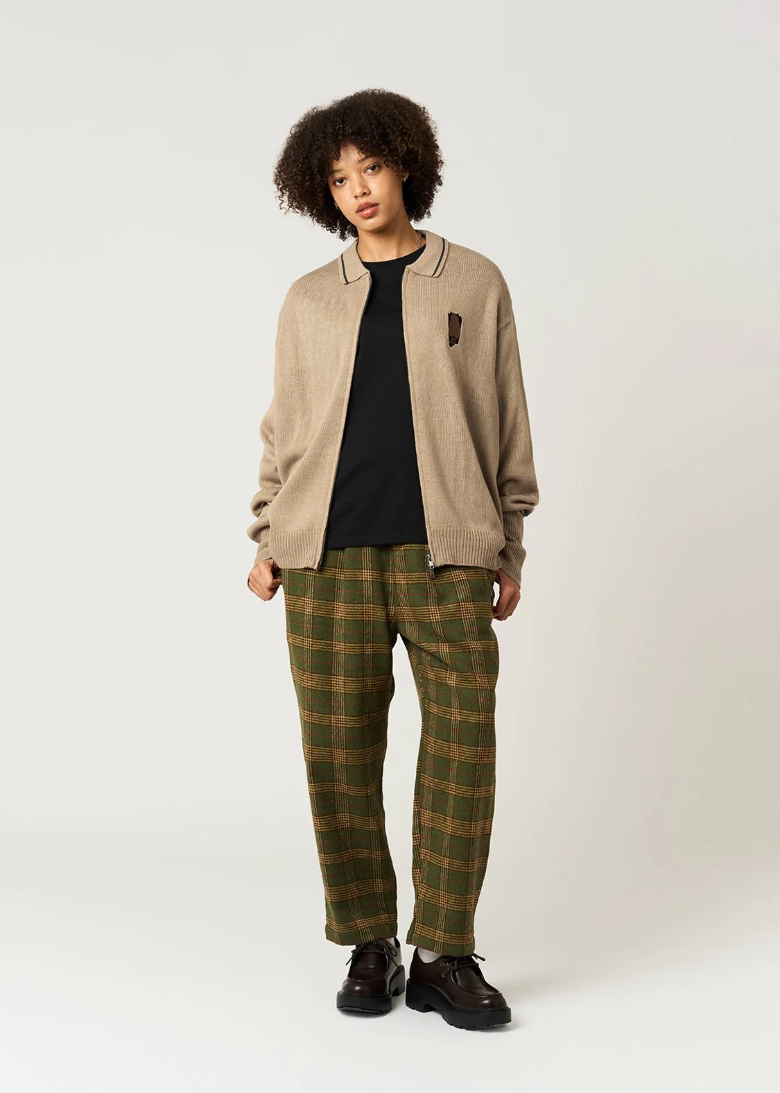 Ikaku Back Style | Collared Knit Cardigan - Image 10