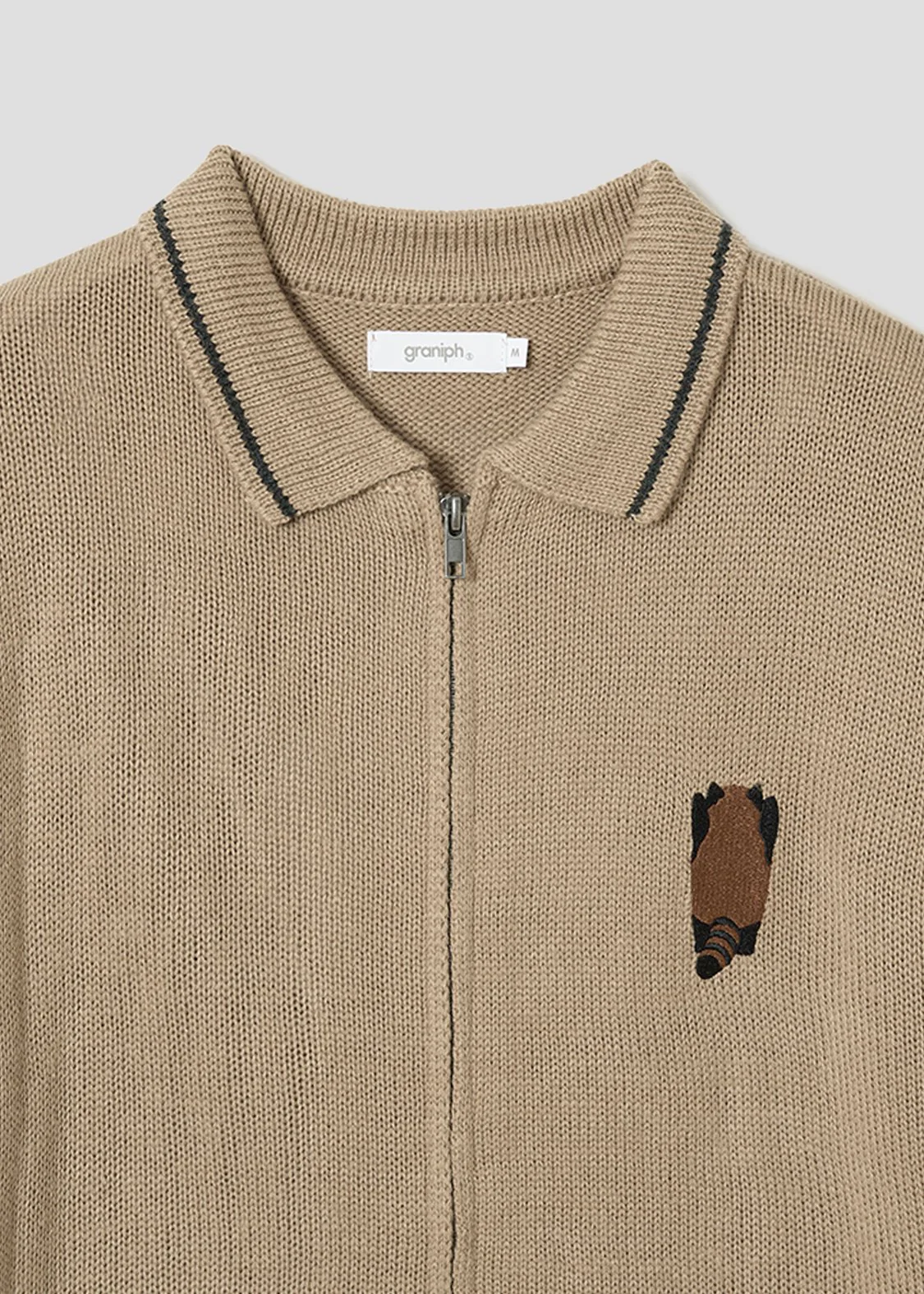 Ikaku Back Style | Collared Knit Cardigan - Image 3