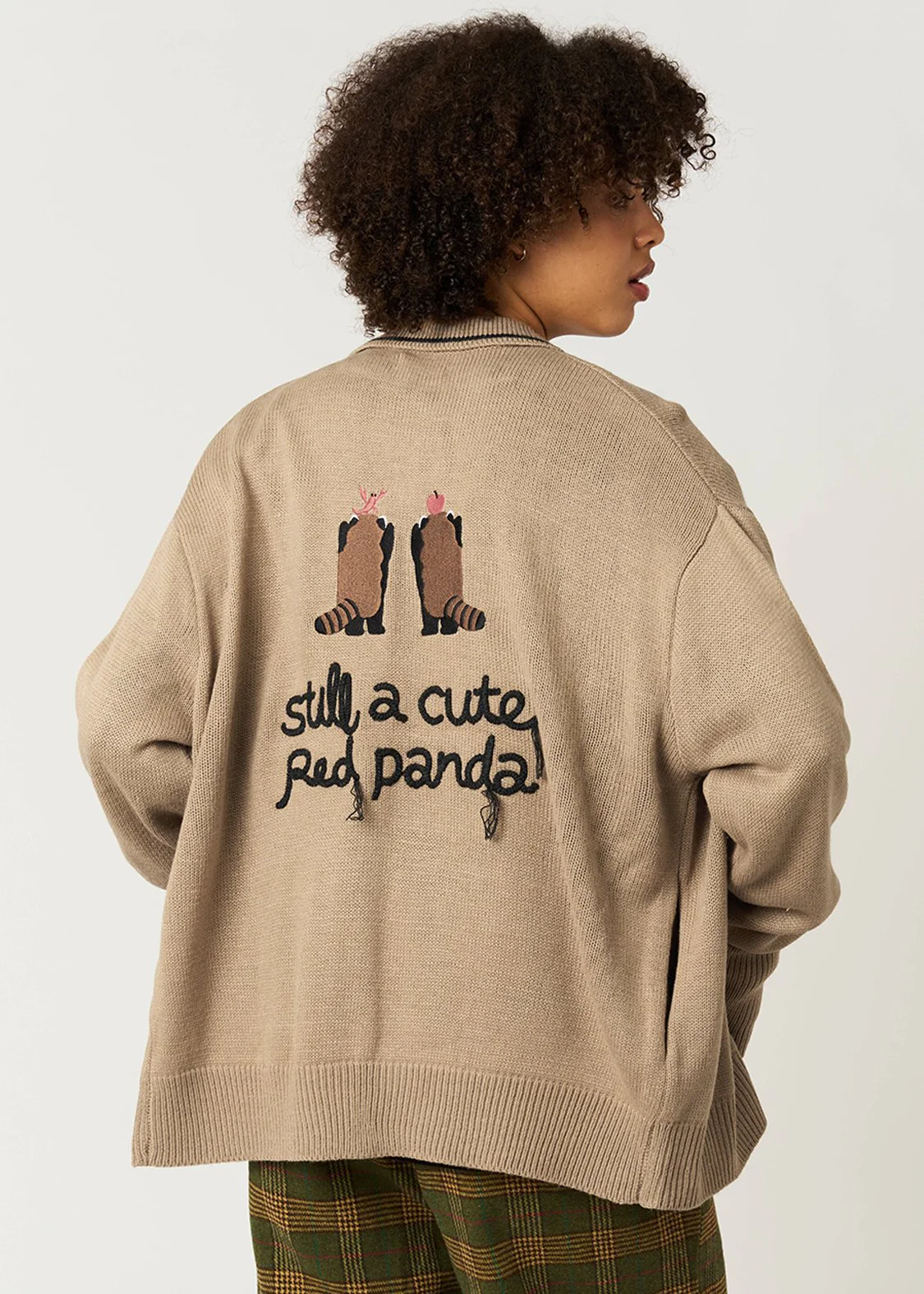 Ikaku Back Style | Collared Knit Cardigan - Image 9