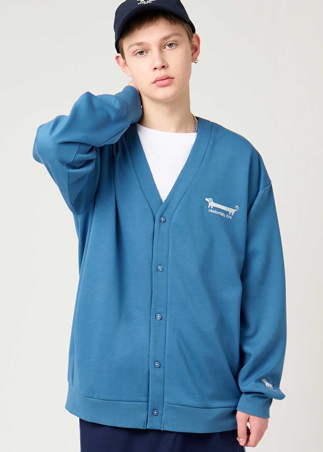 Ponte Long Sleeve Cardigan (Nagasugiru Inu) - Image 7